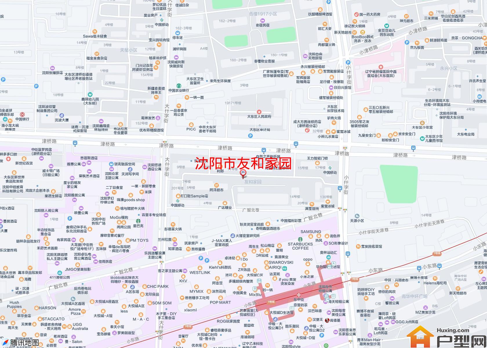 友和家园小区 - 户型网