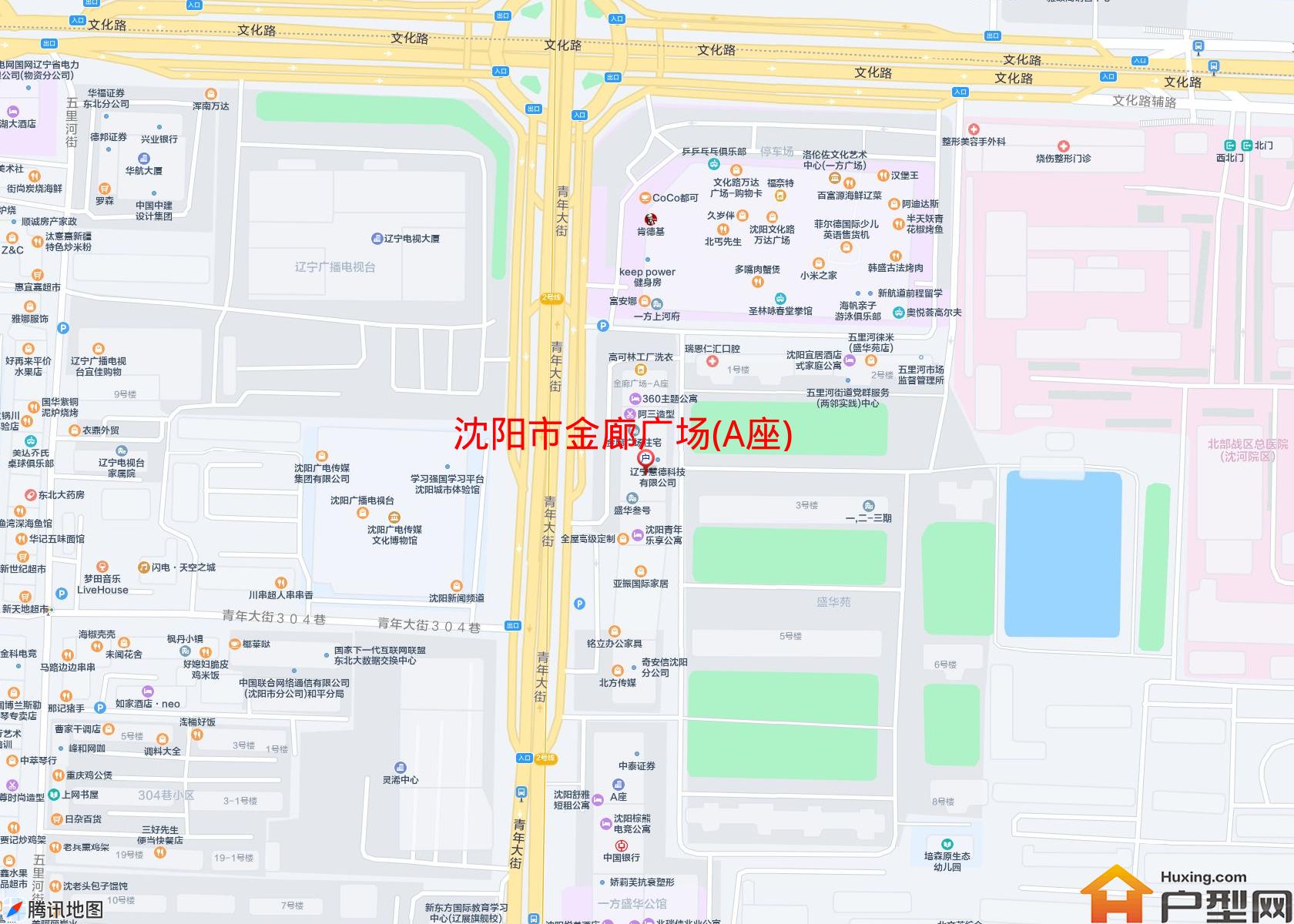 金廊广场(A座)小区 - 户型网