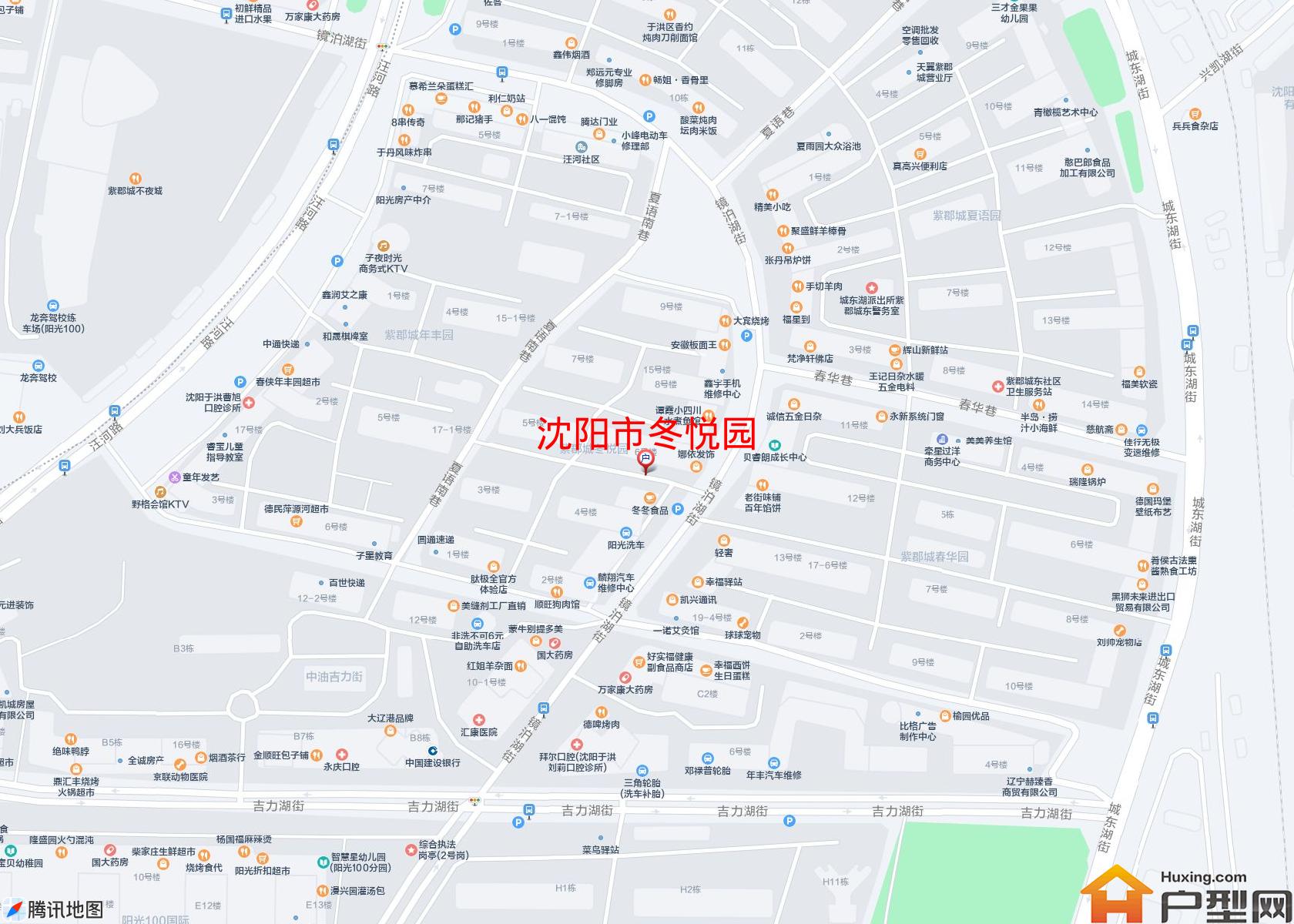 冬悦园小区 - 户型网