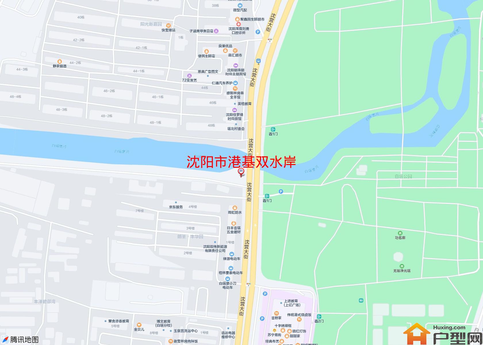 港基双水岸小区 - 户型网