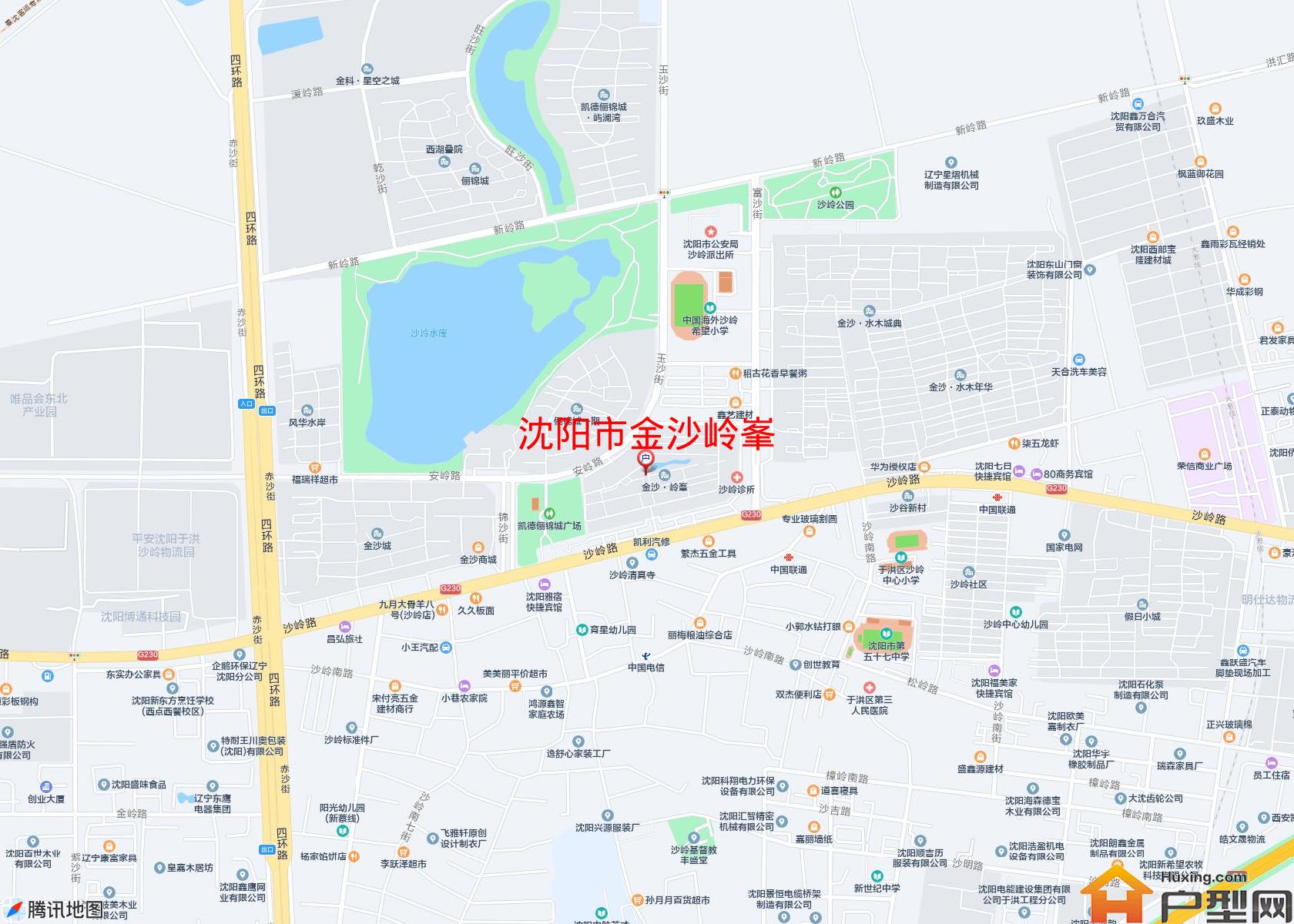 金沙岭峯小区 - 户型网
