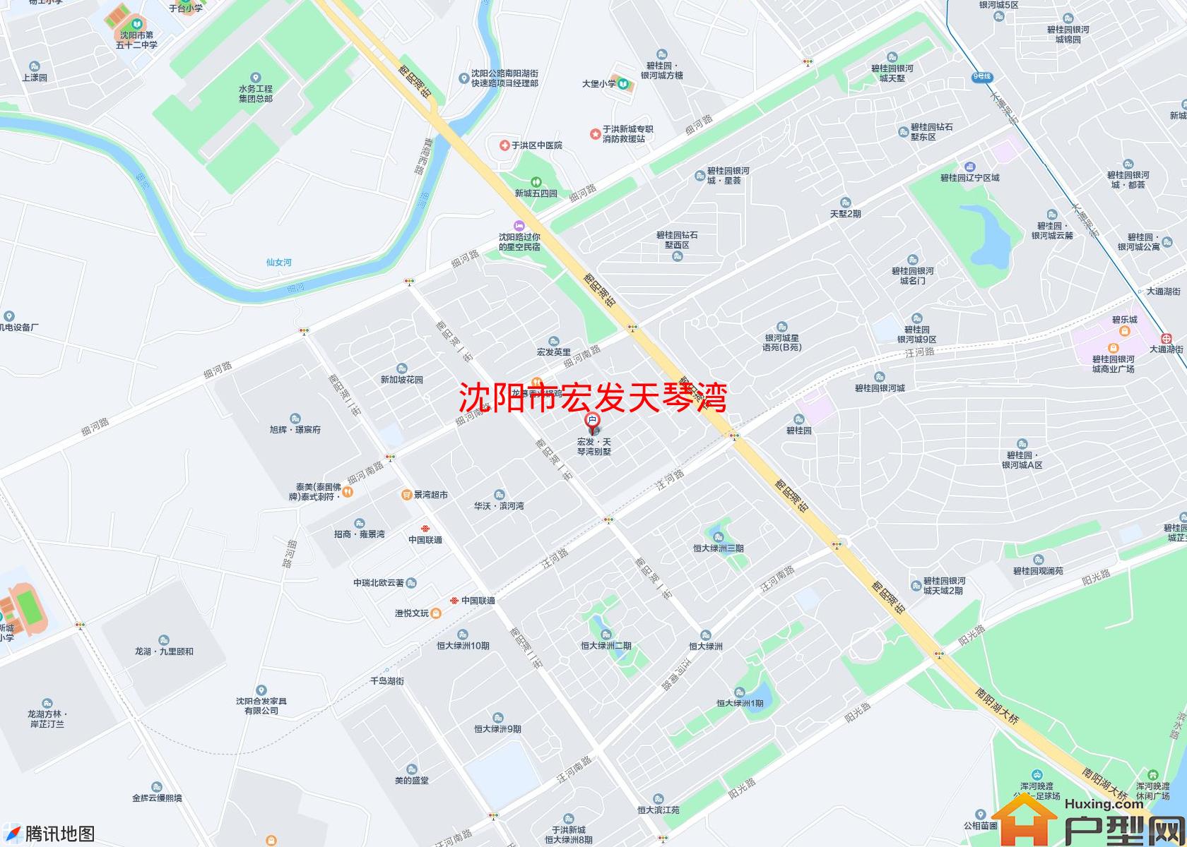 宏发天琴湾小区 - 户型网