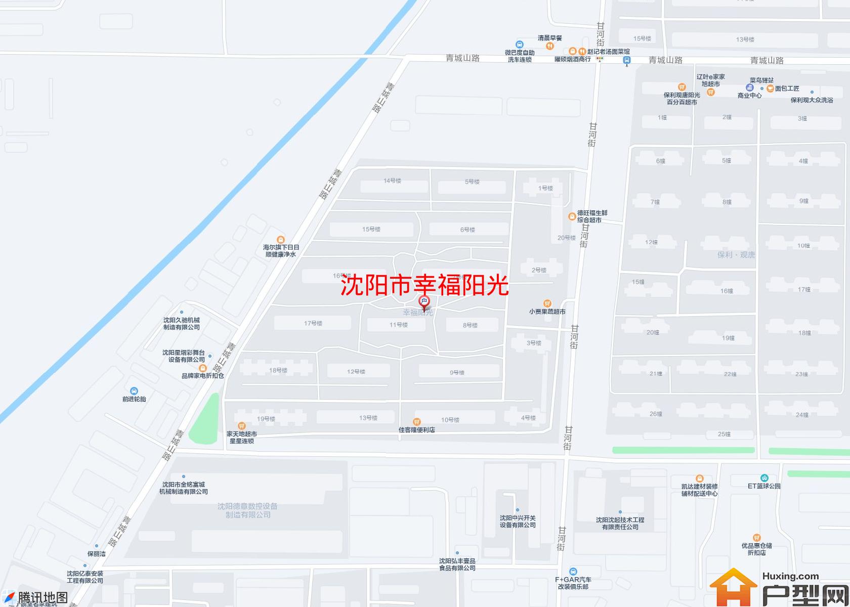 幸福阳光小区 - 户型网