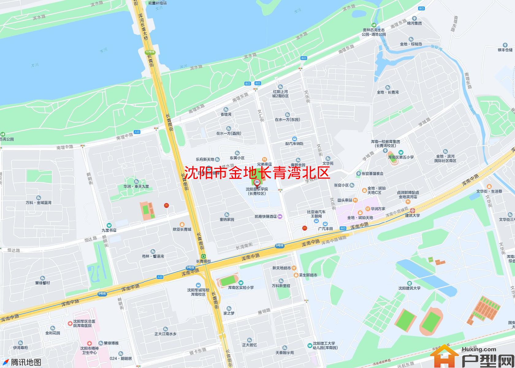 金地长青湾北区小区 - 户型网