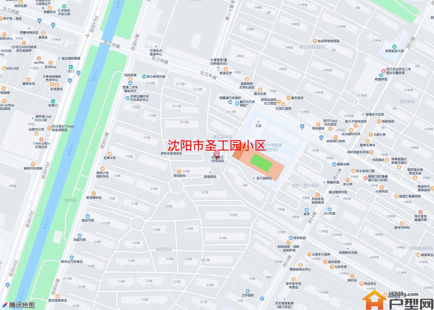 圣工园小区小区 - 户型网 圣工园小区小区 - 户型网