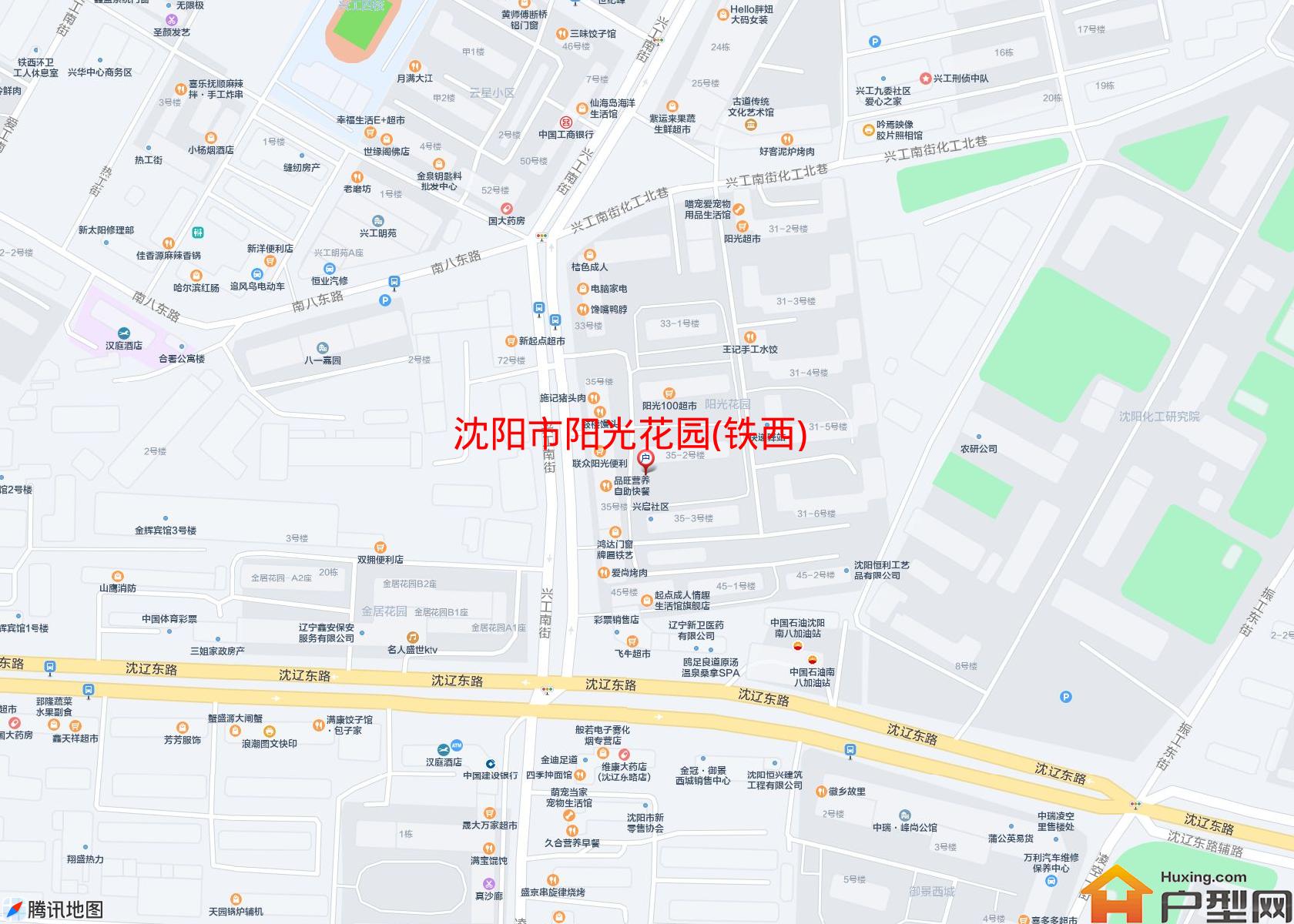 阳光花园(铁西)小区 - 户型网