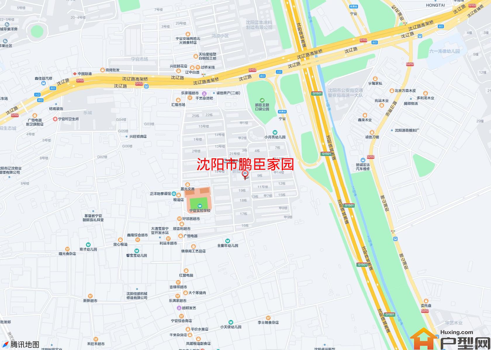 鹏臣家园小区 - 户型网