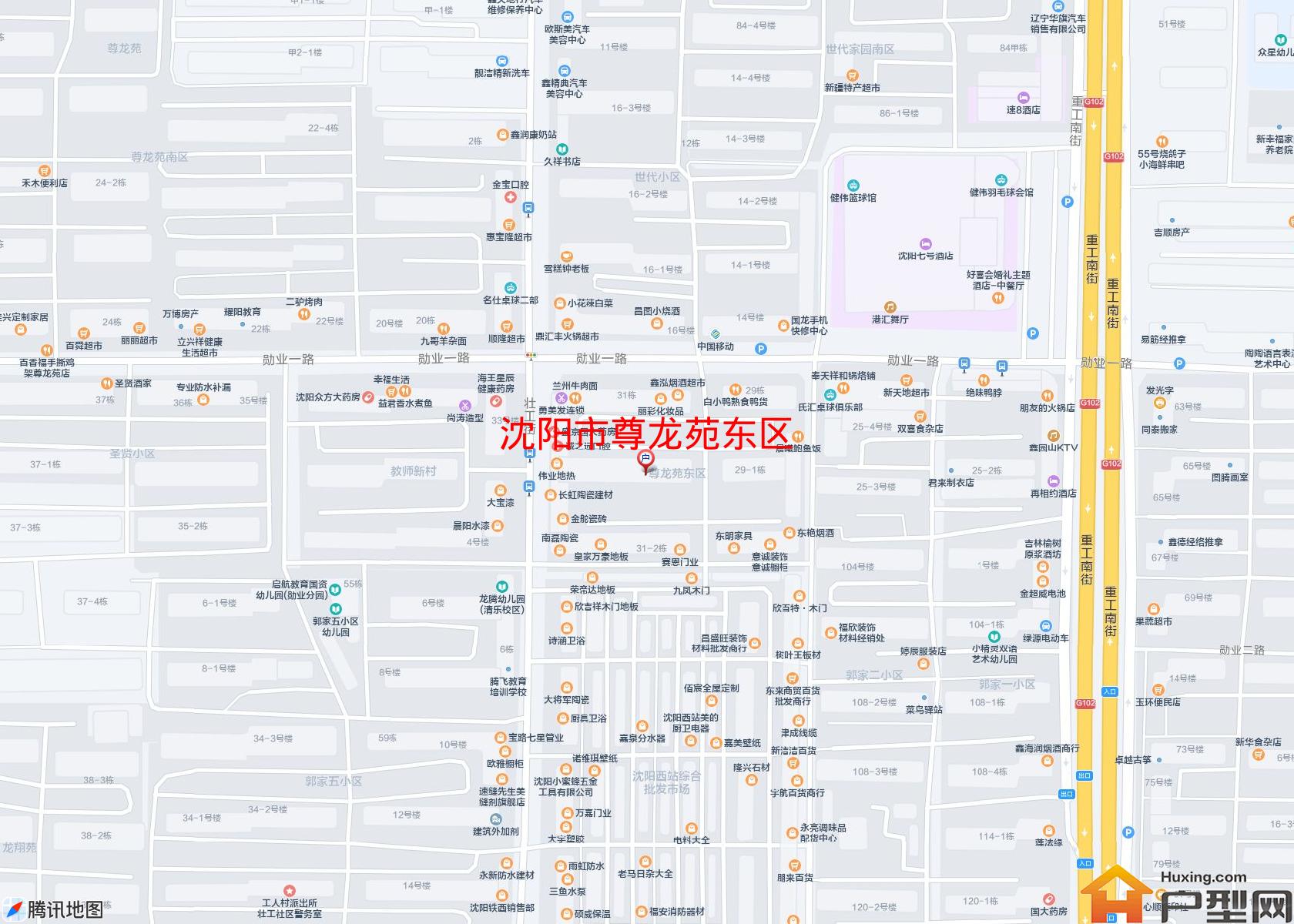 尊龙苑东区小区 - 户型网