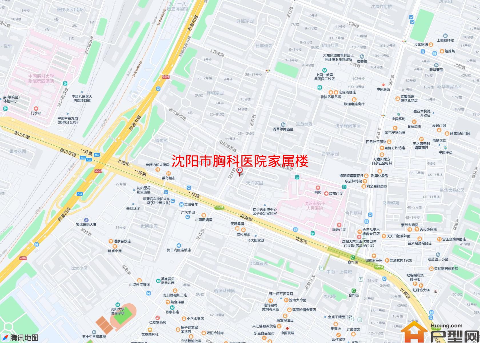胸科医院家属楼小区 - 户型网