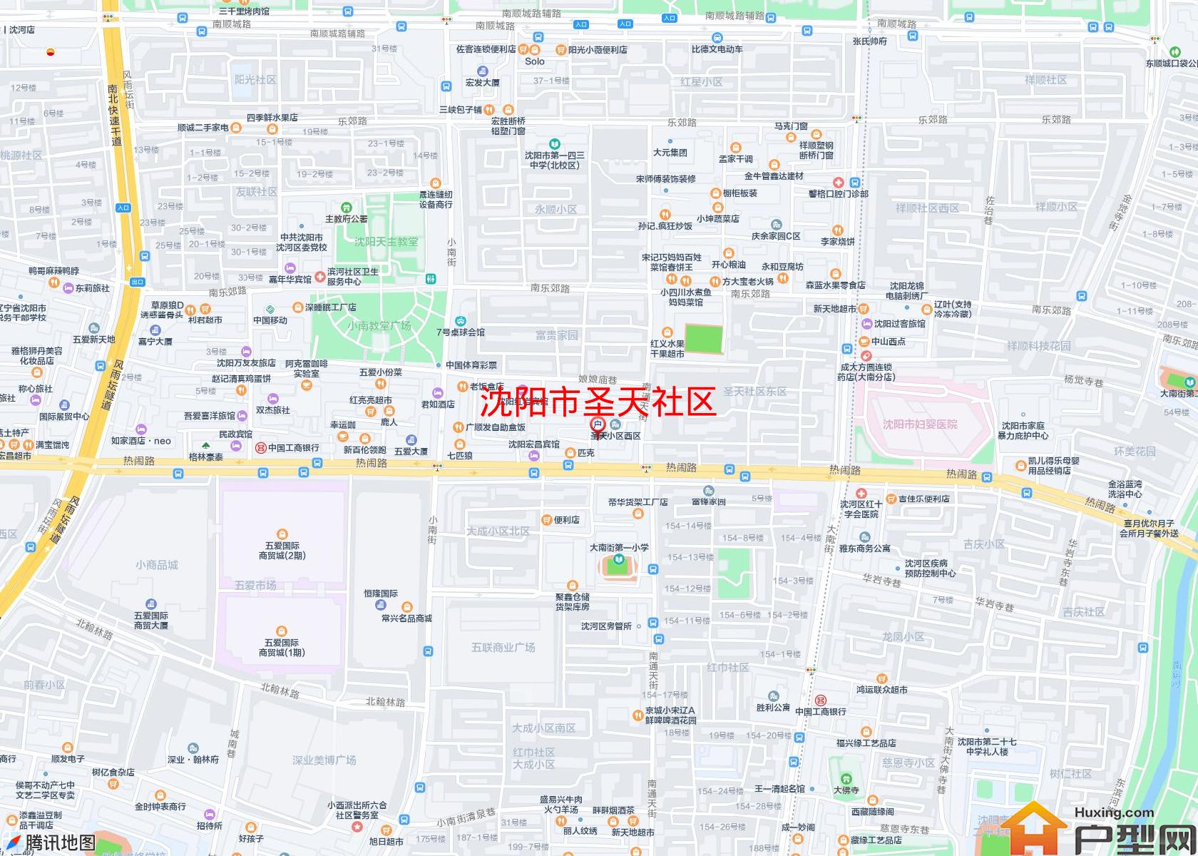 圣天社区小区 - 户型网