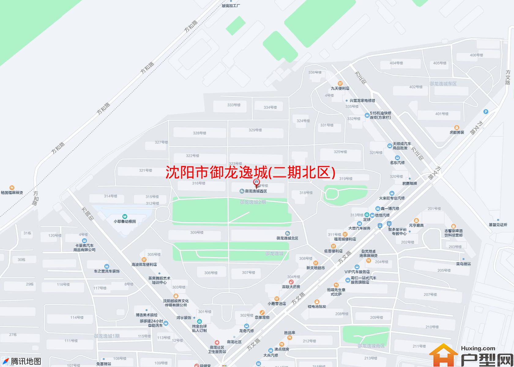 御龙逸城(二期北区)小区 - 户型网