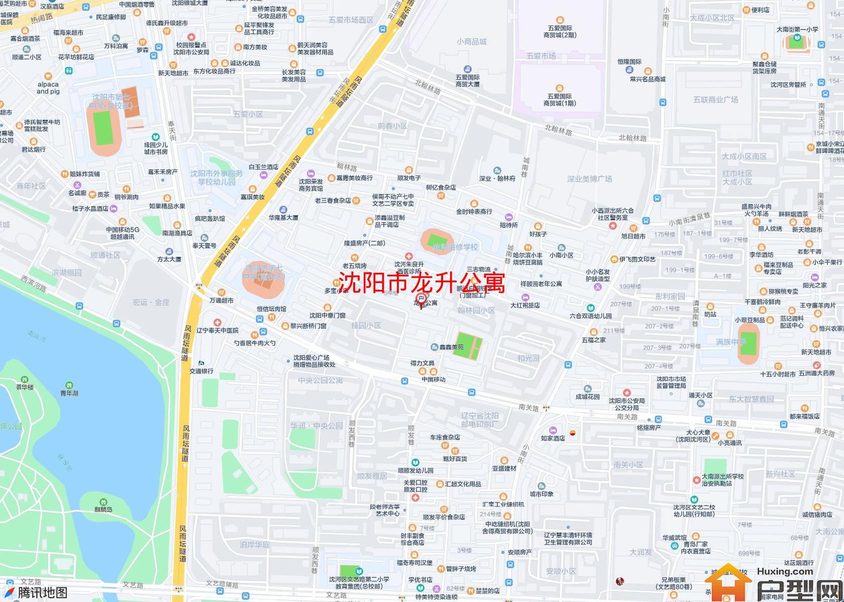 龙升公寓小区 - 户型网