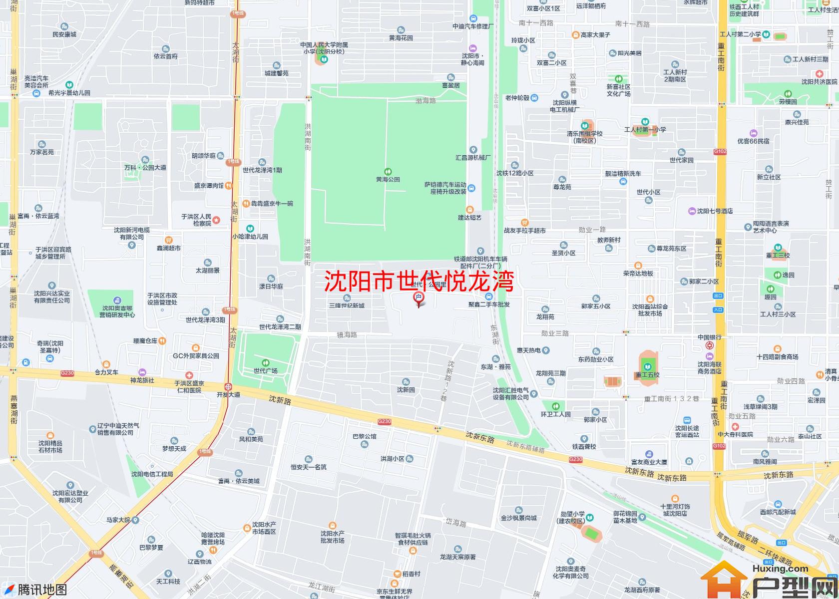 世代悦龙湾小区 - 户型网