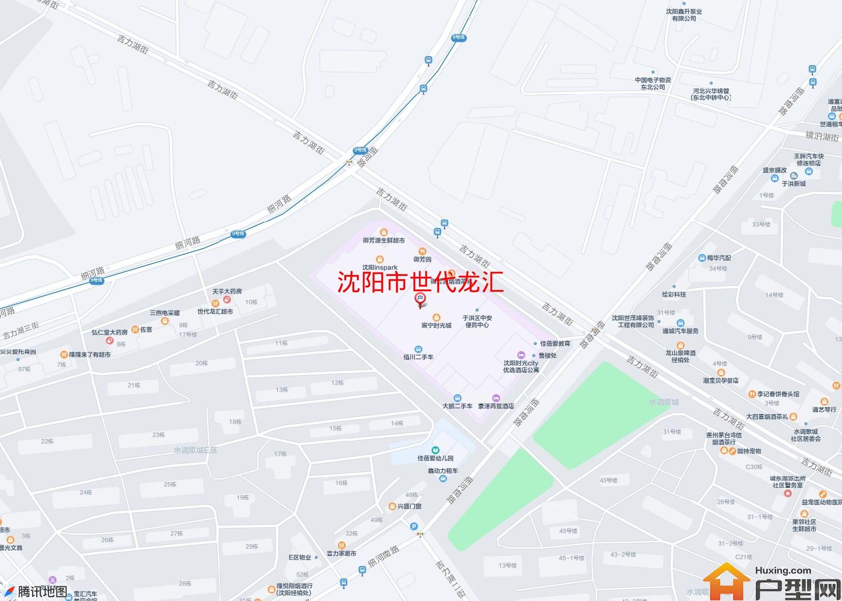 世代龙汇小区 - 户型网