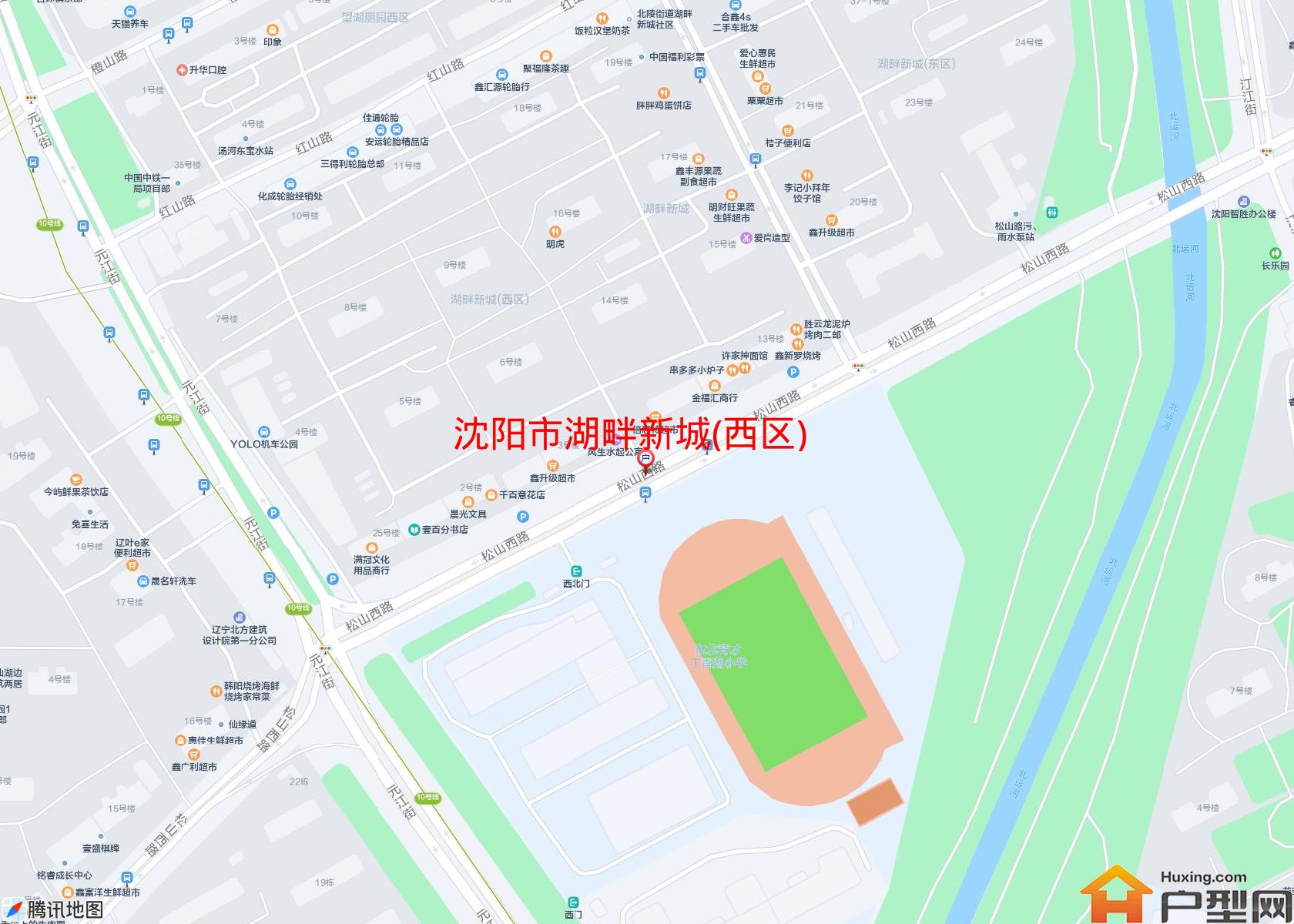 湖畔新城(西区)小区 - 户型网