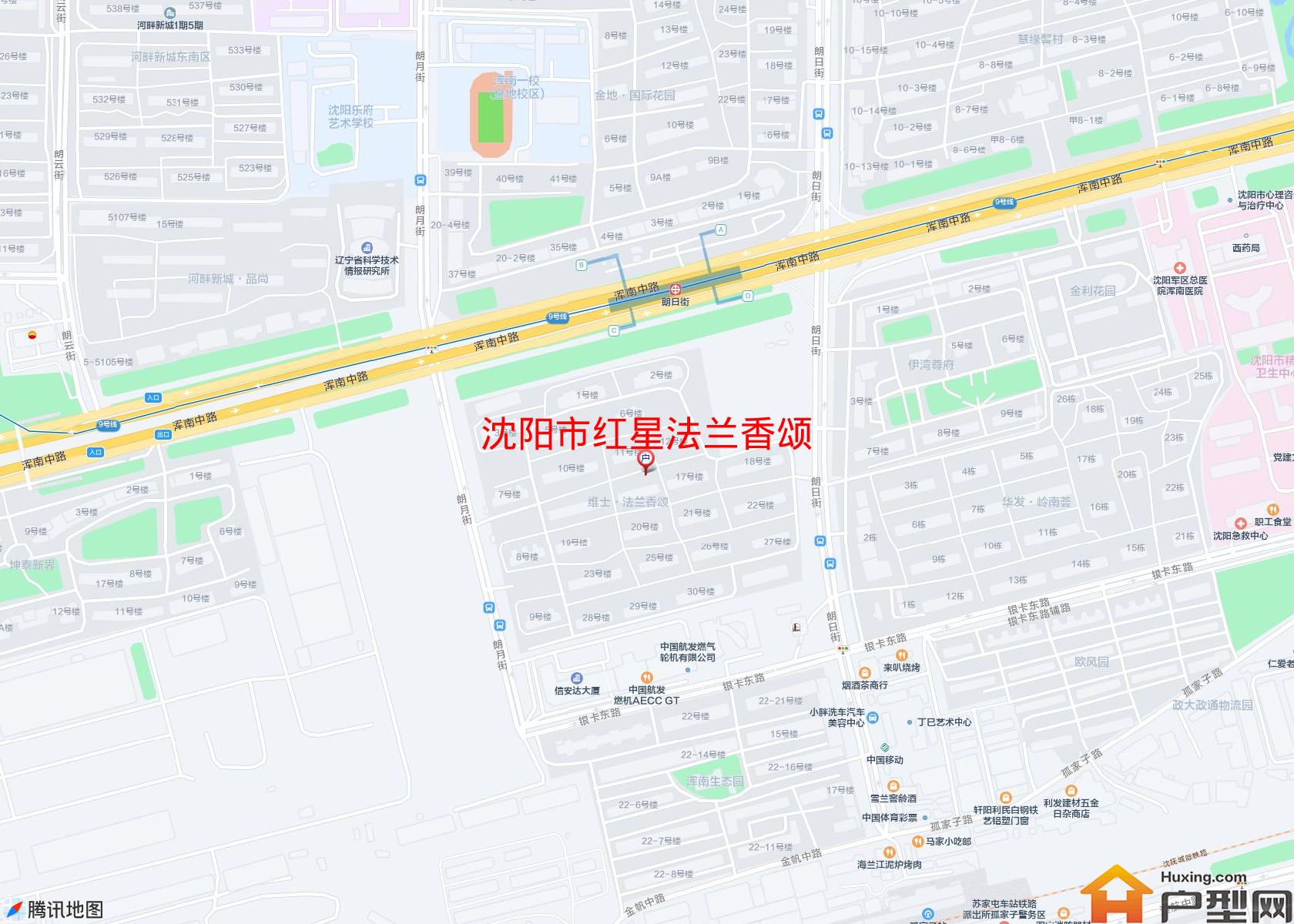 红星法兰香颂小区 - 户型网