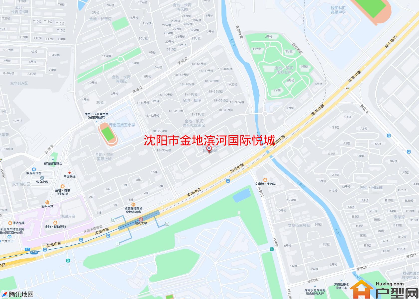 金地滨河国际悦城小区 - 户型网