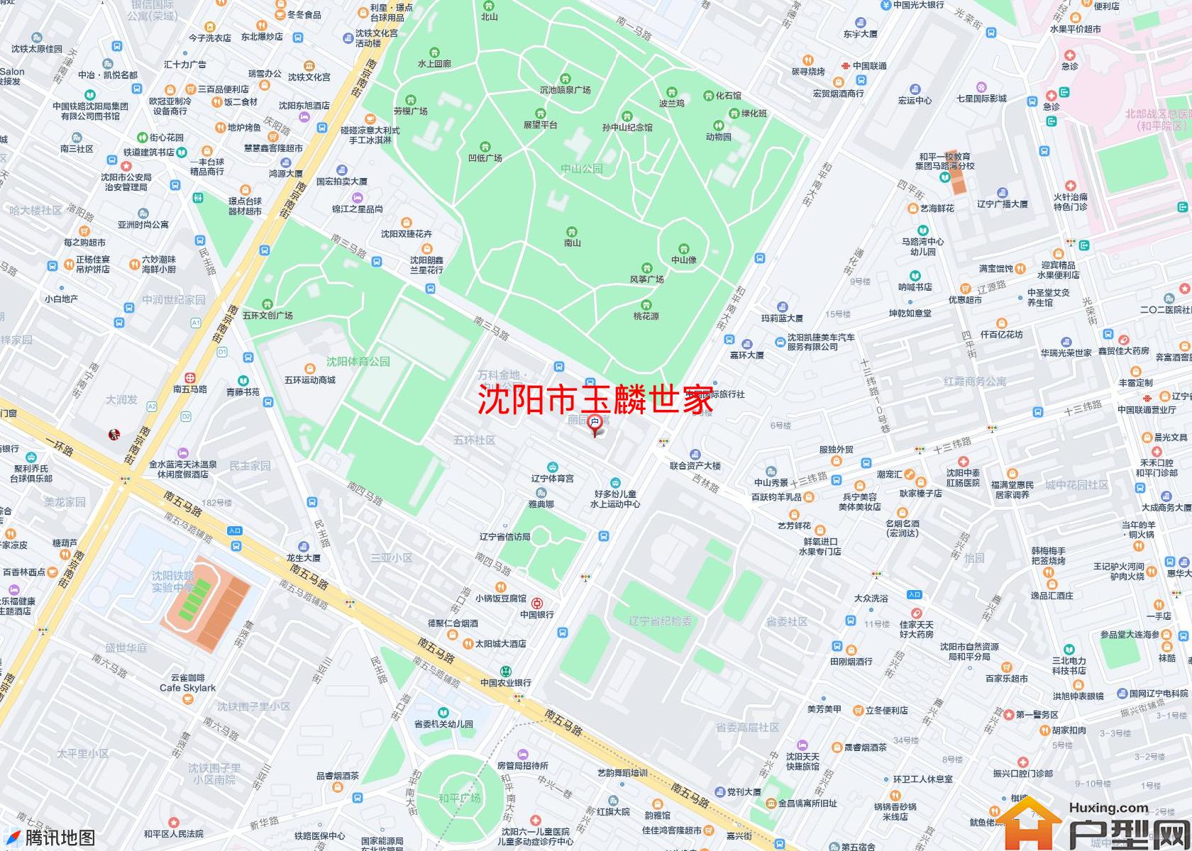 玉麟世家小区 - 户型网
