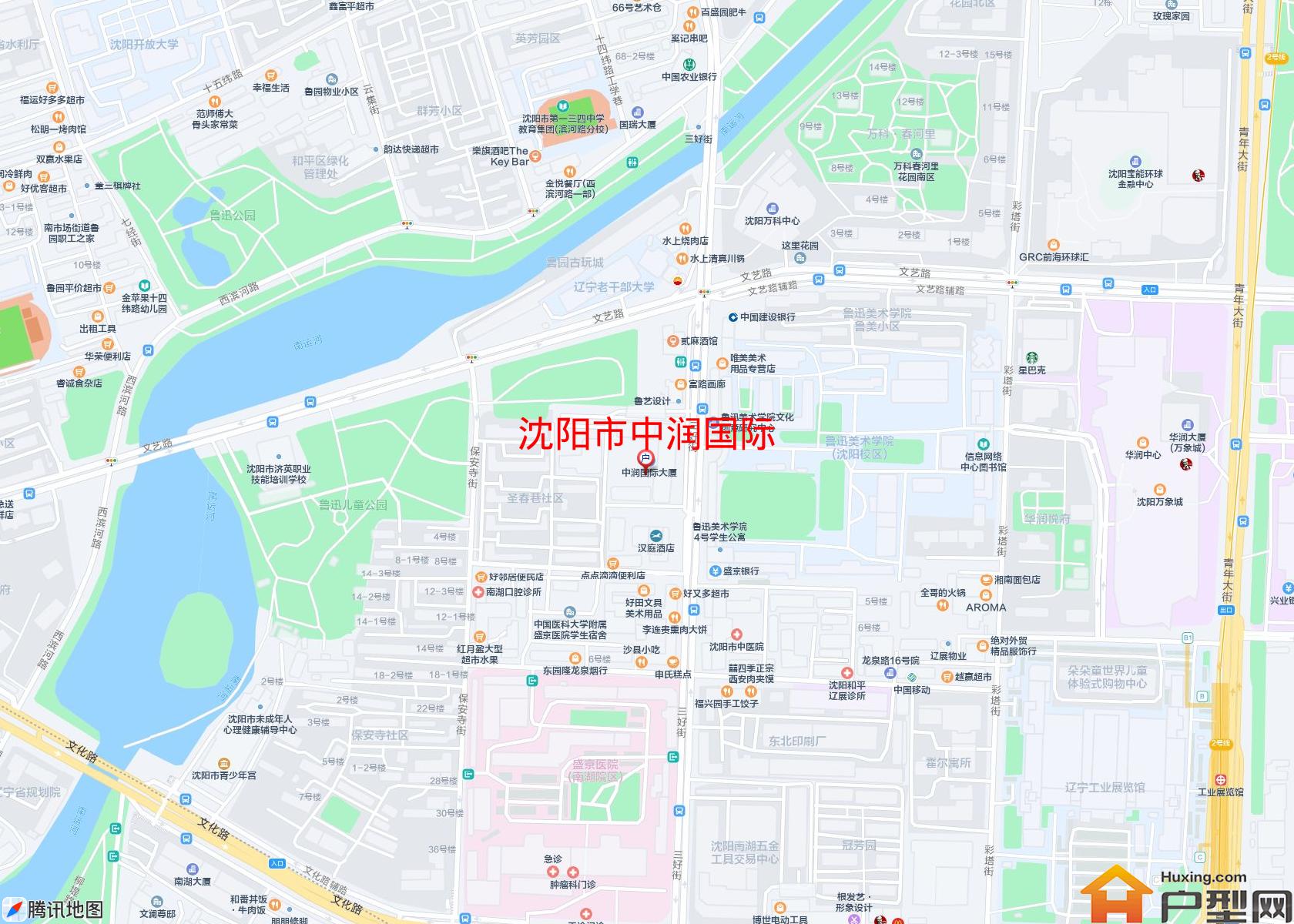 中润国际小区 - 户型网