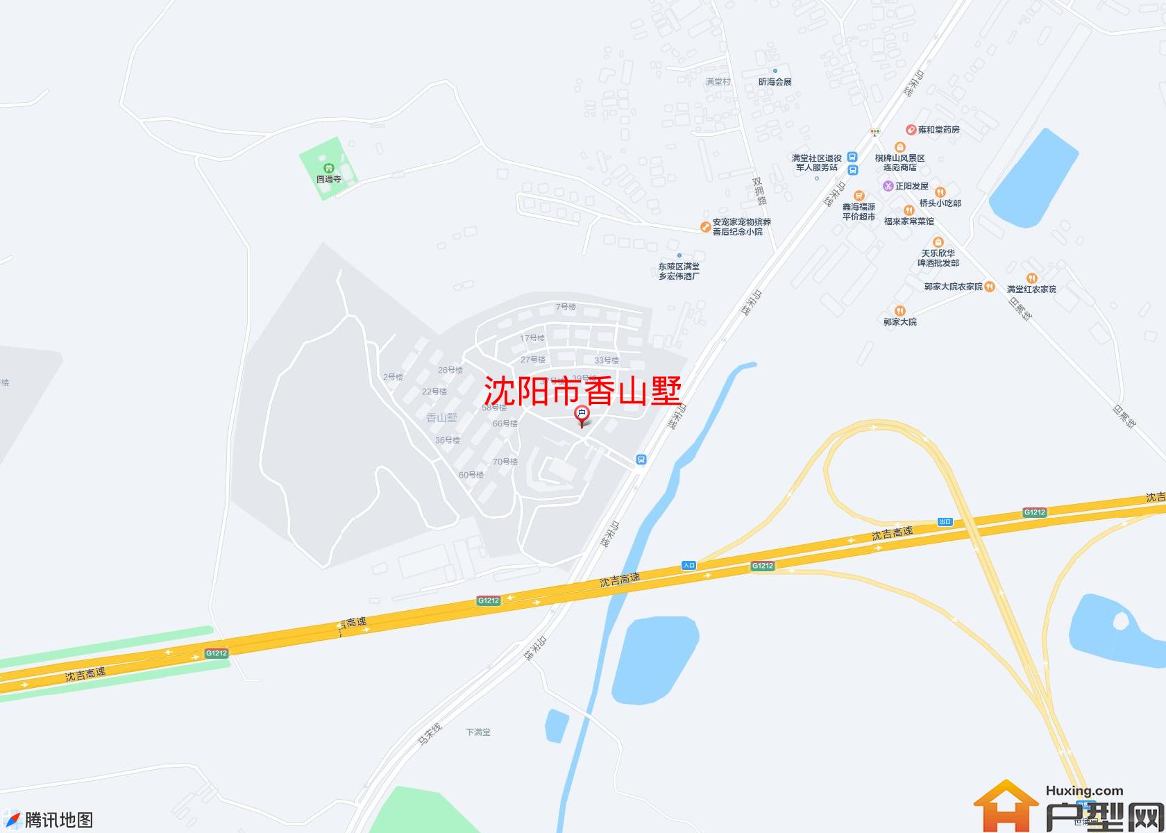 香山墅小区 - 户型网