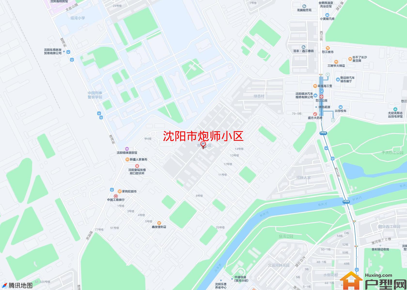 炮师小区小区 - 户型网
