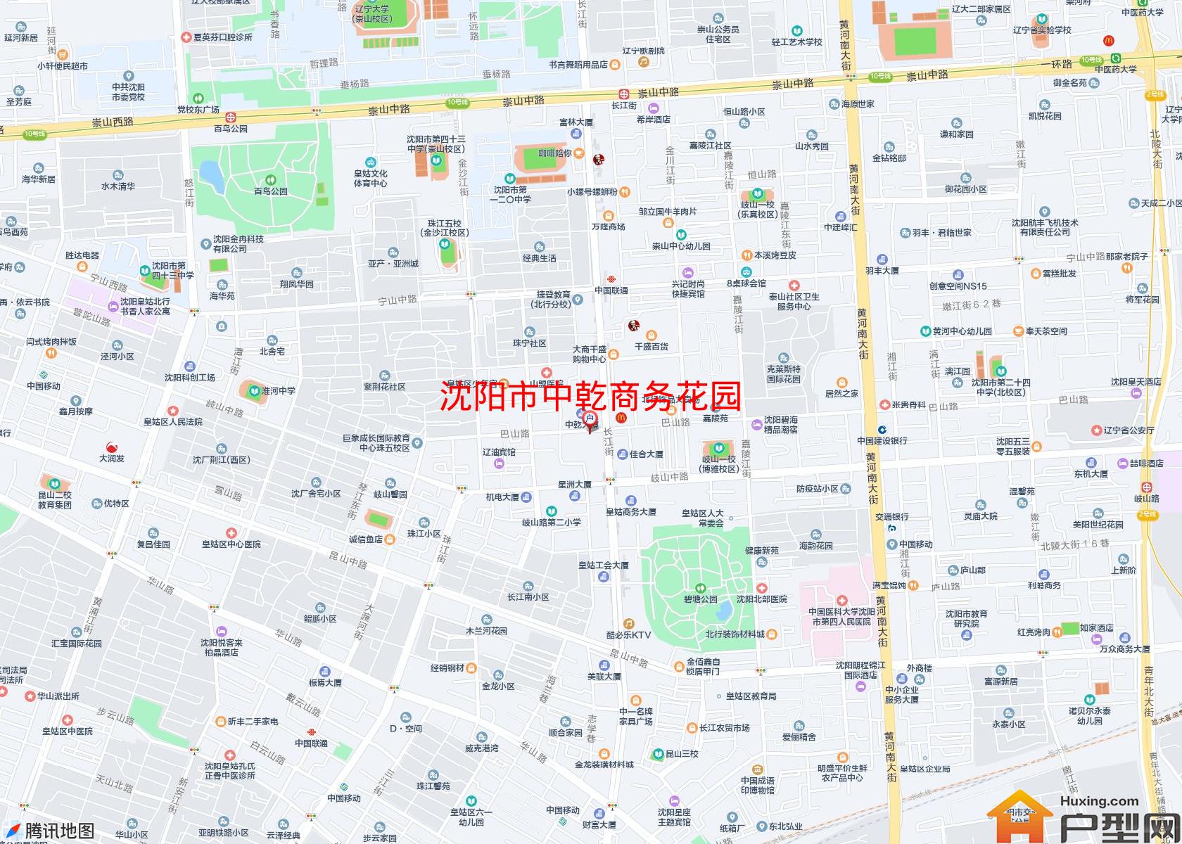 中乾商务花园小区 - 户型网