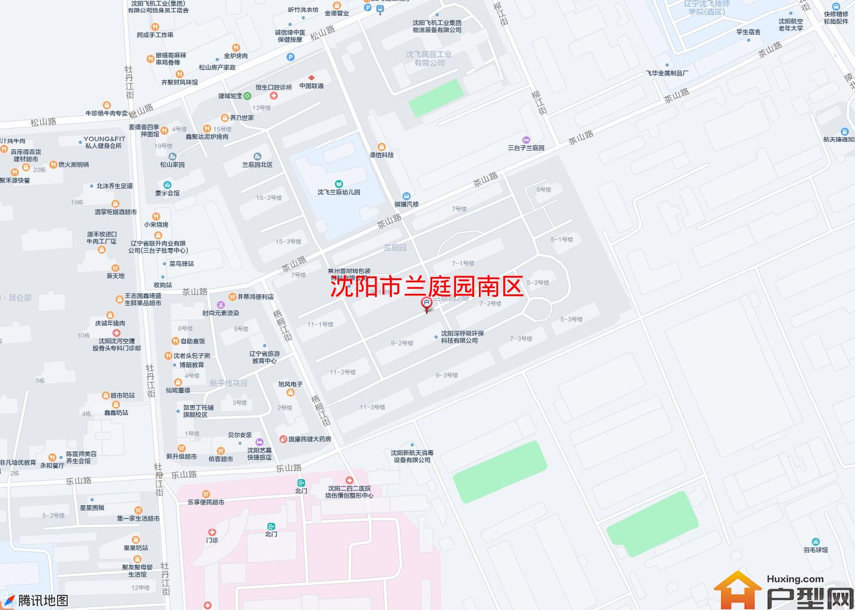 兰庭园南区小区 - 户型网