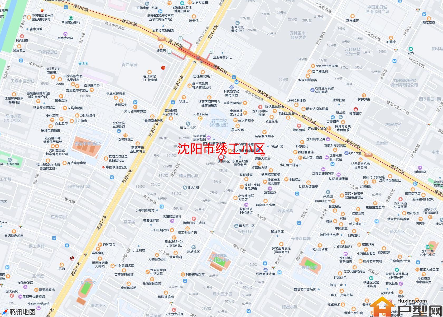 绣工小区小区 - 户型网