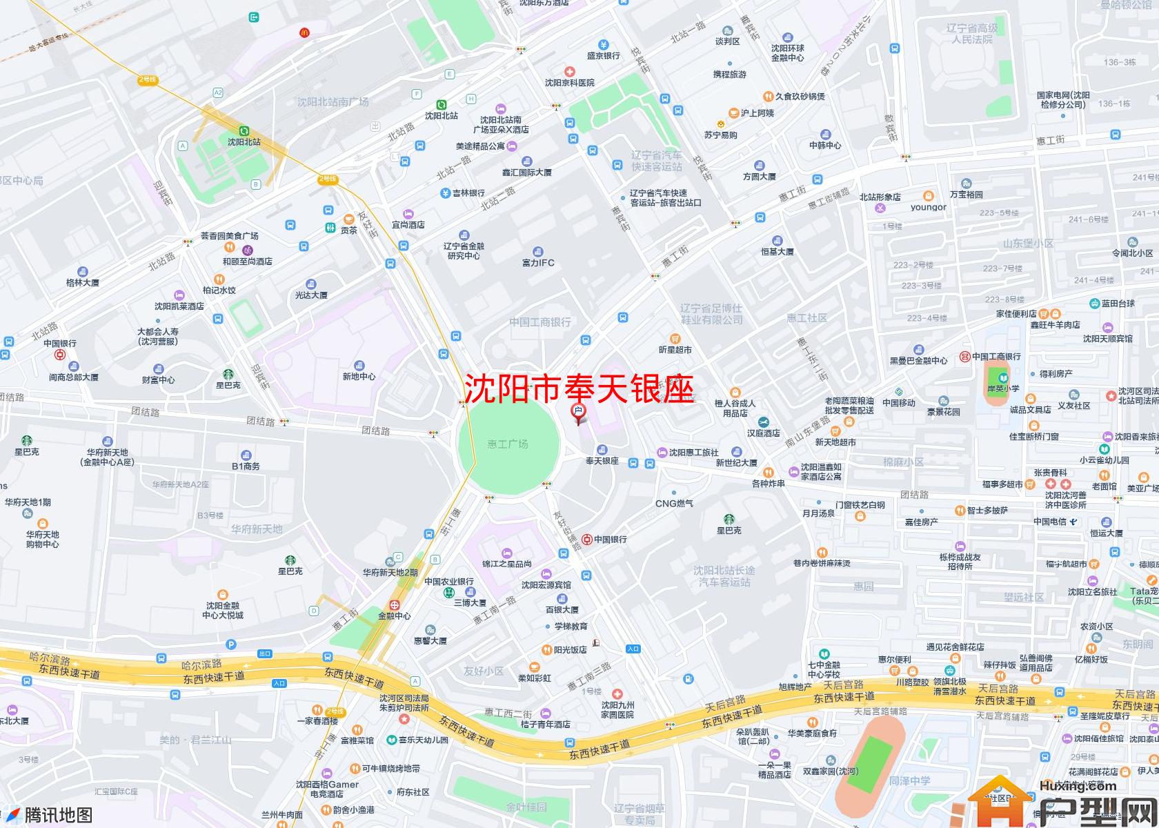 奉天银座小区 - 户型网