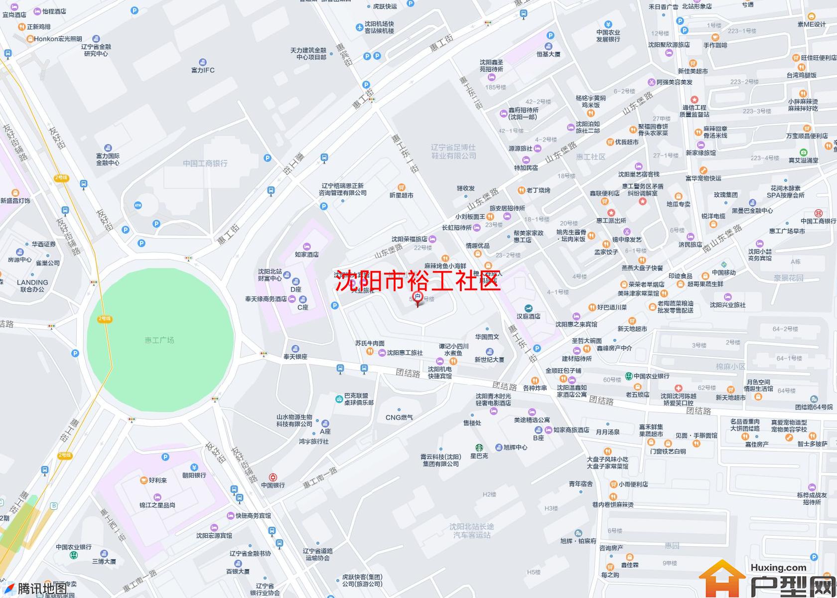 裕工社区小区 - 户型网