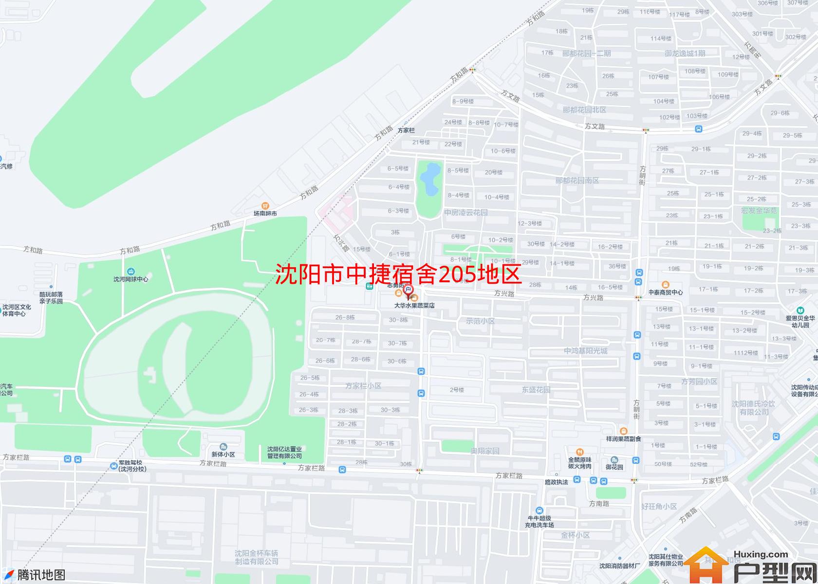 中捷宿舍205地区小区 - 户型网