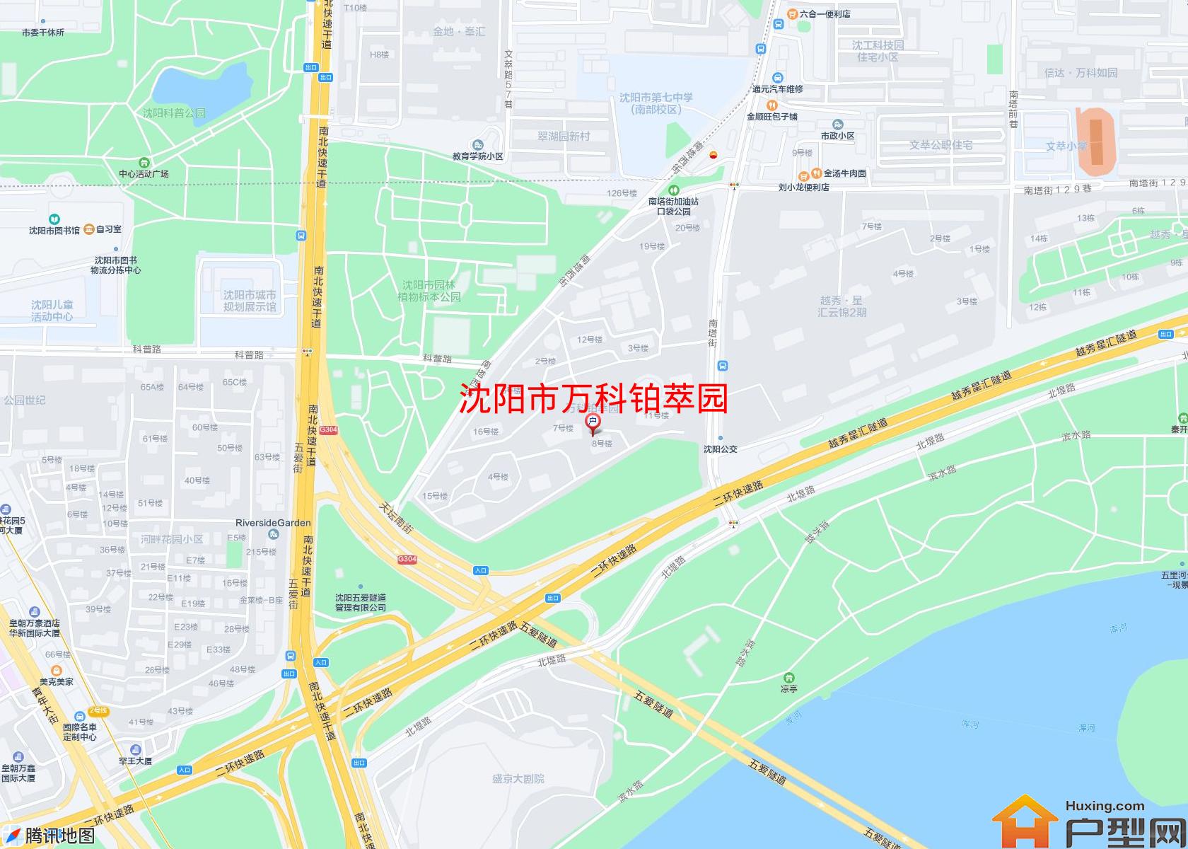 万科铂萃园小区 - 户型网