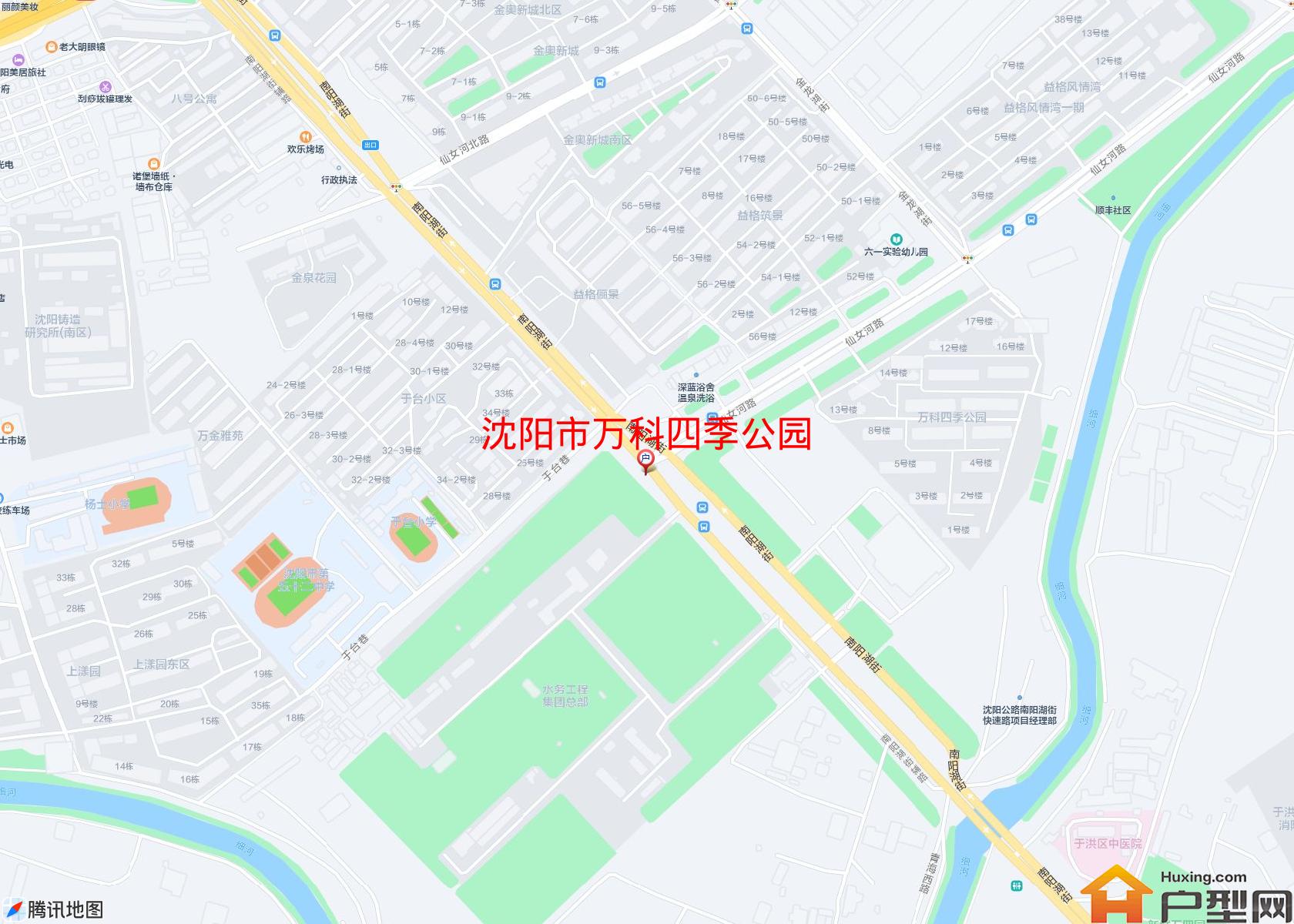 万科四季公园小区 - 户型网