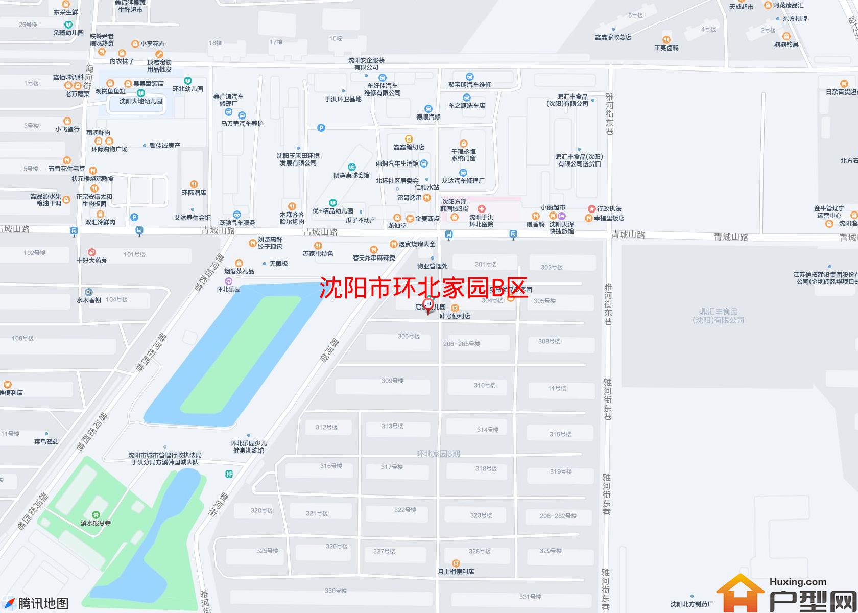 环北家园B区小区 - 户型网