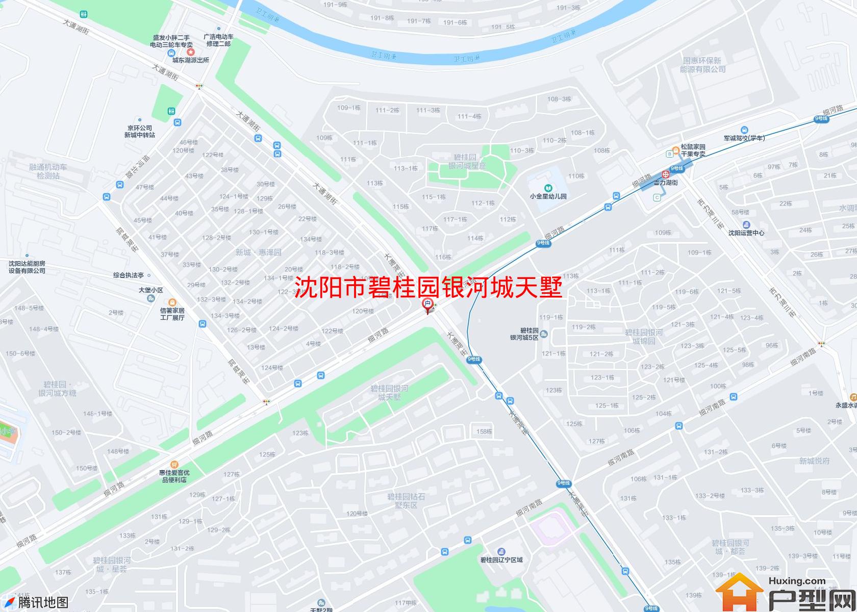 碧桂园银河城天墅小区 - 户型网