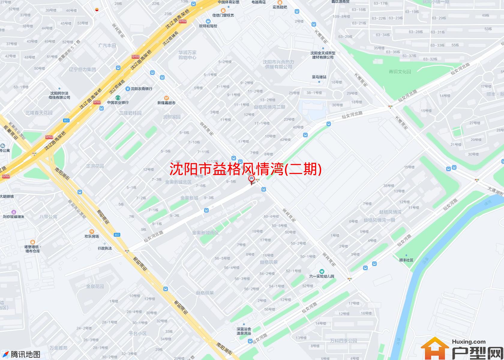 益格风情湾(二期)小区 - 户型网