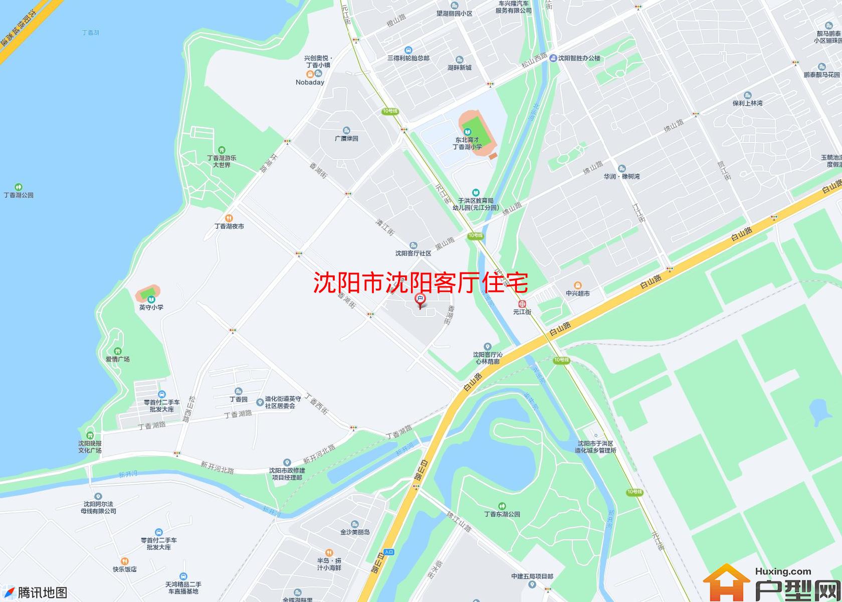 沈阳客厅住宅小区 - 户型网
