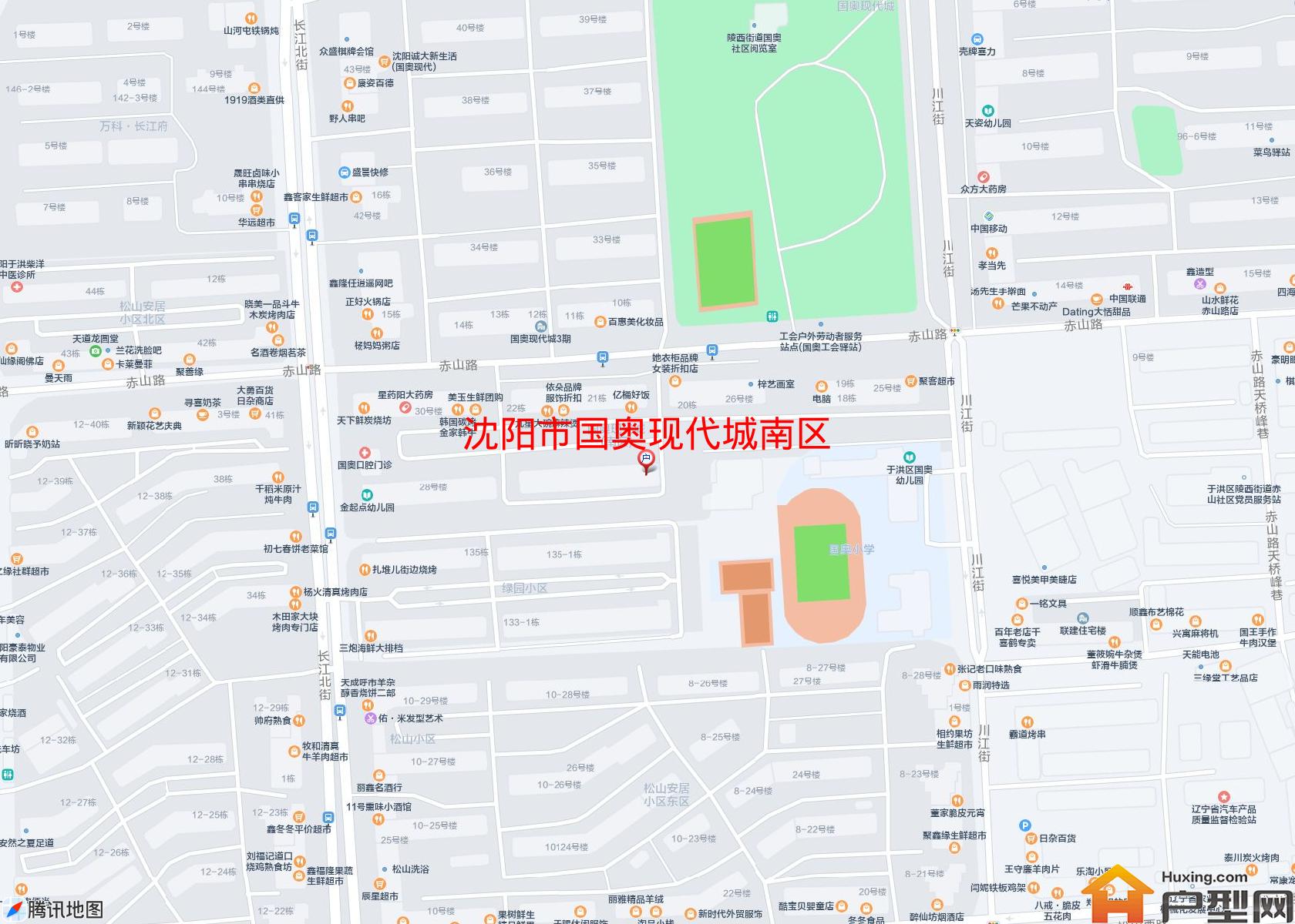 国奥现代城南区小区 - 户型网