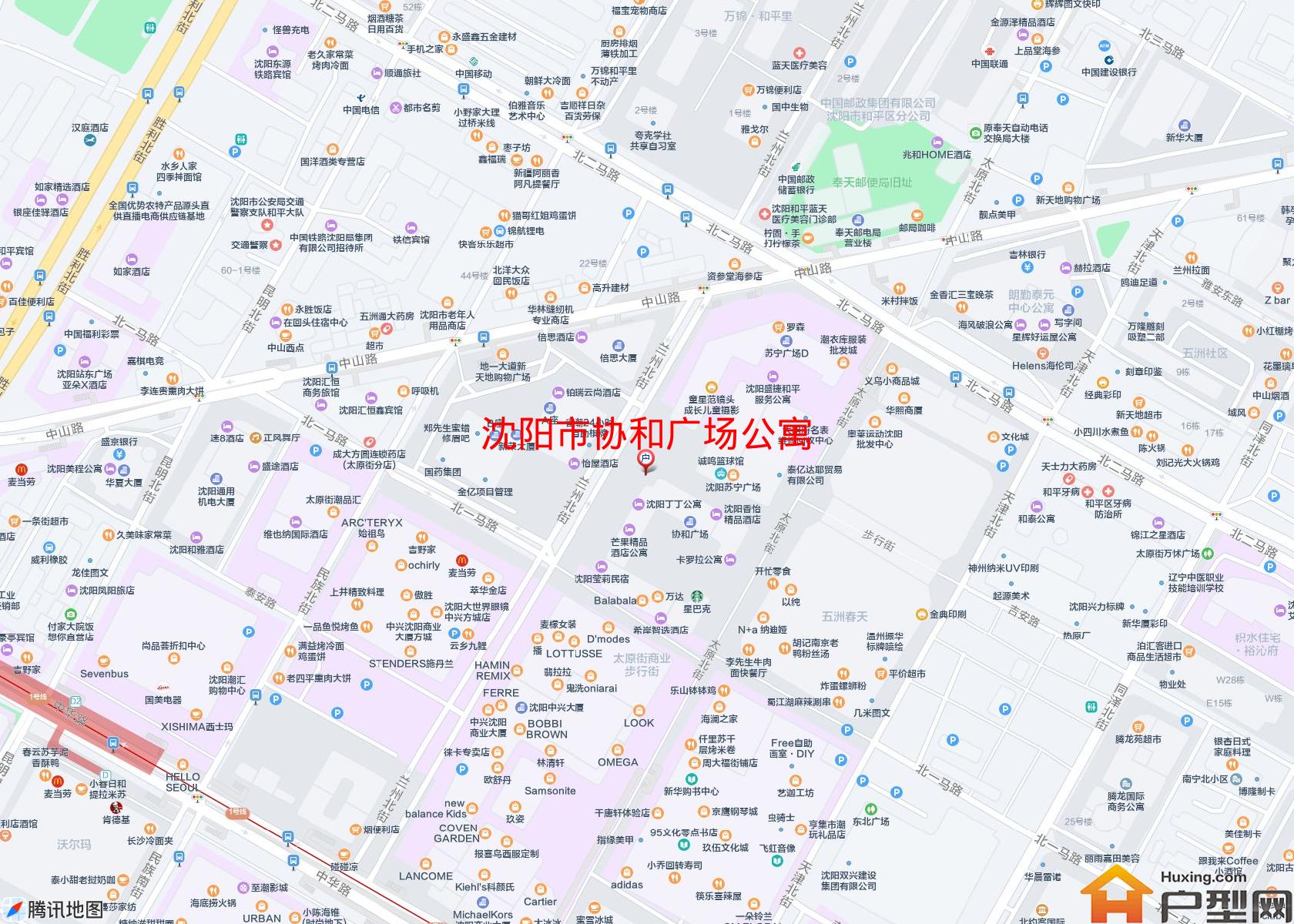 协和广场公寓小区 - 户型网
