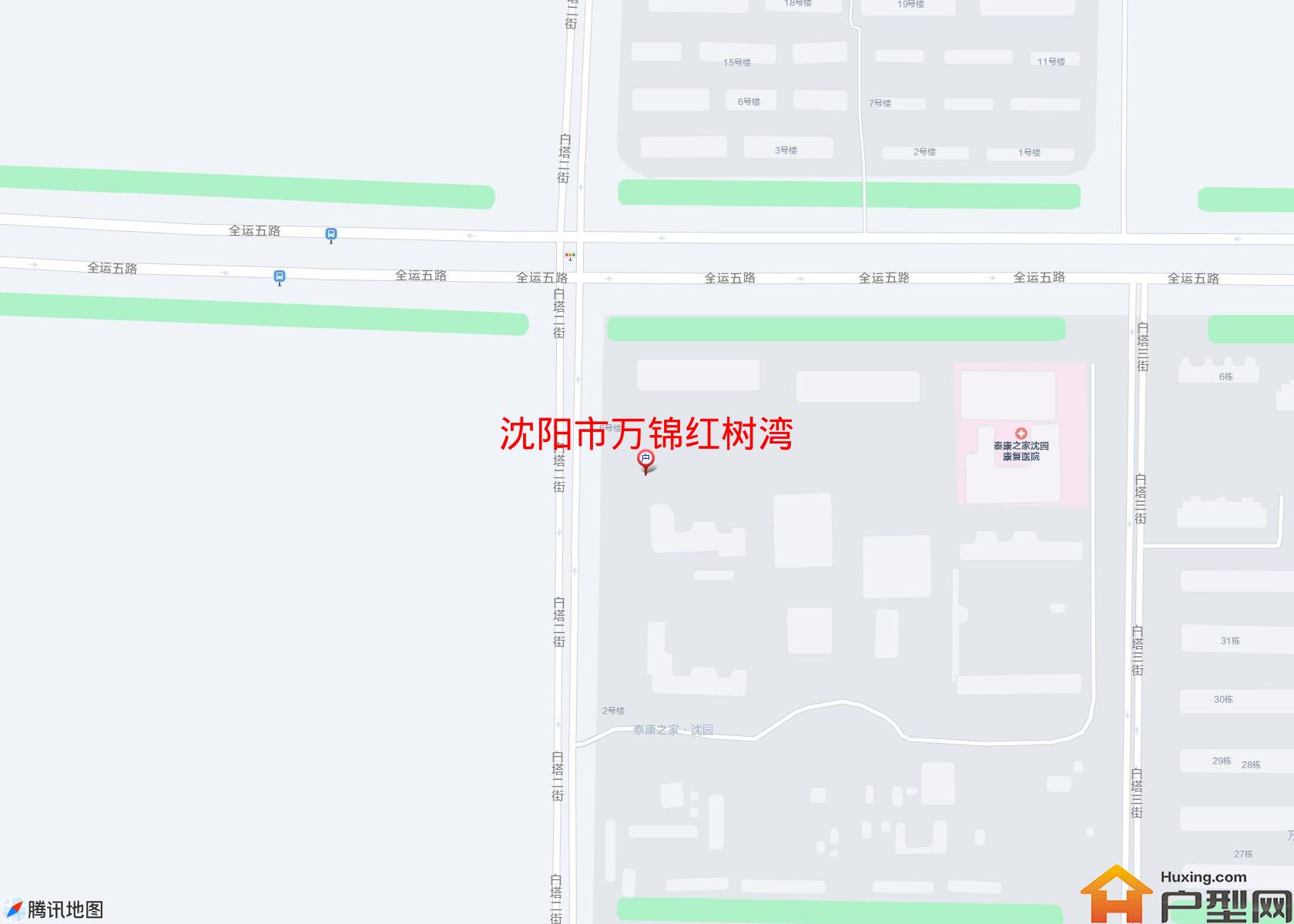 万锦红树湾小区 - 户型网