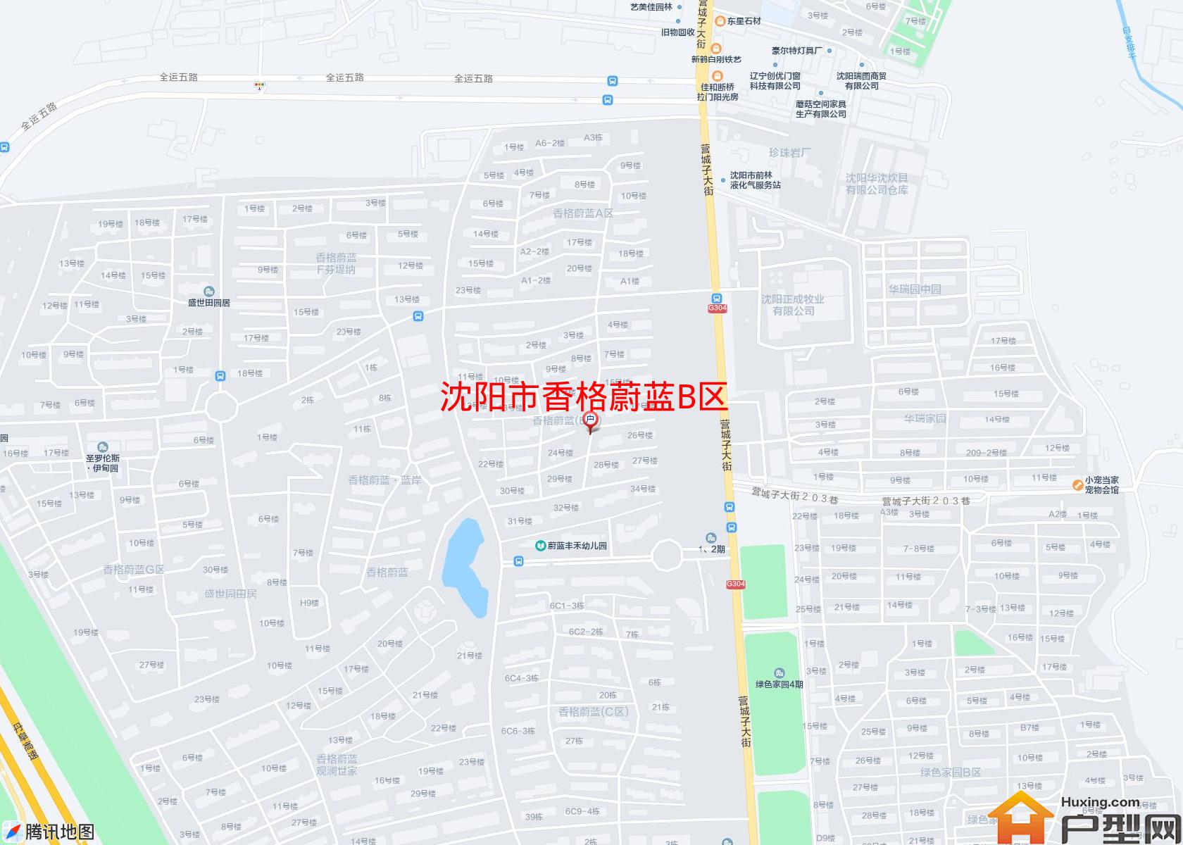 香格蔚蓝B区小区 - 户型网