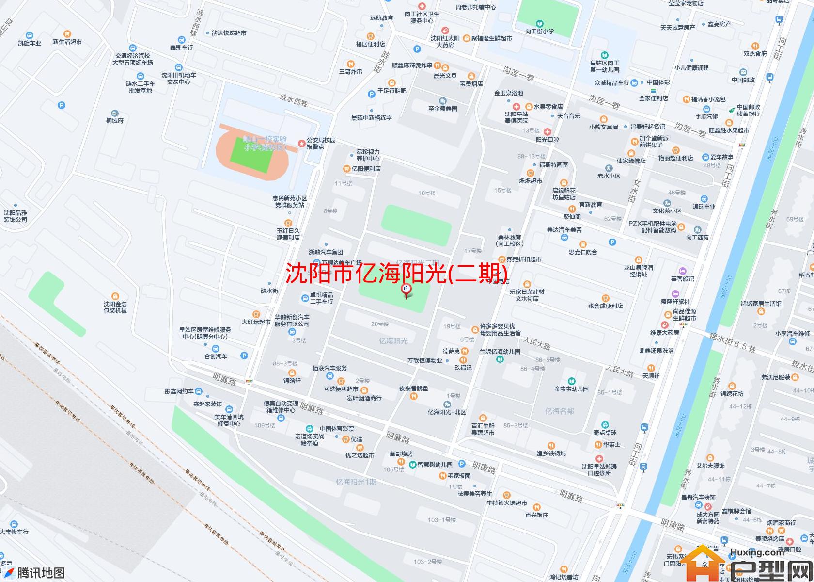 亿海阳光(二期)小区 - 户型网