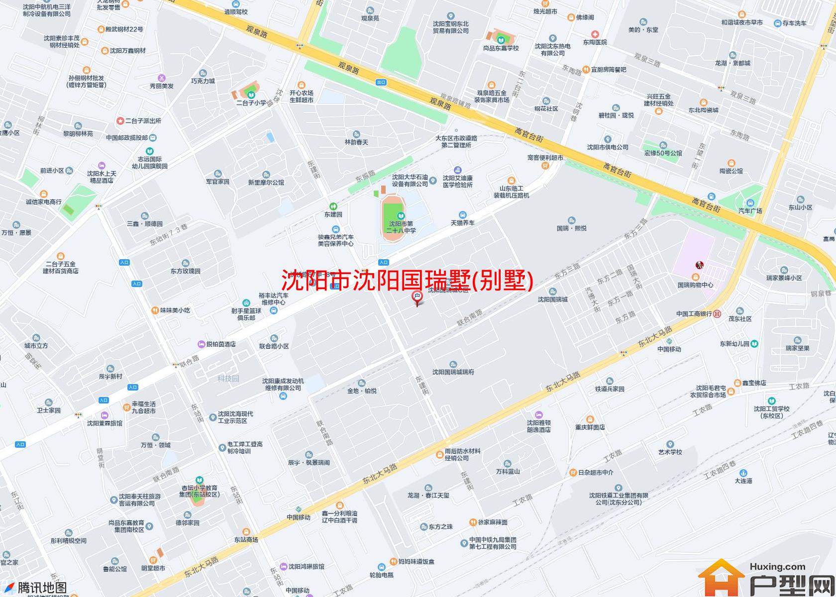 沈阳国瑞墅(别墅)小区 - 户型网