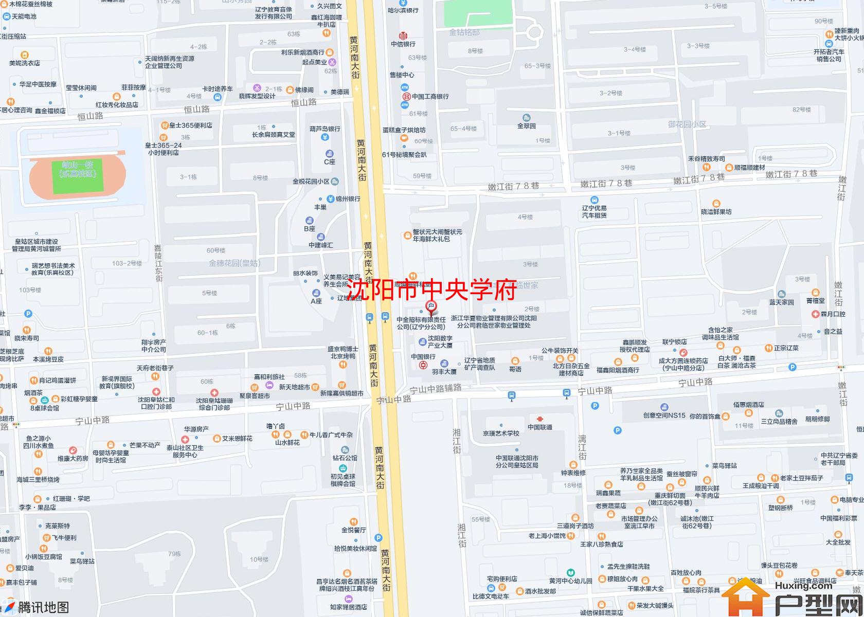 中央学府小区 - 户型网