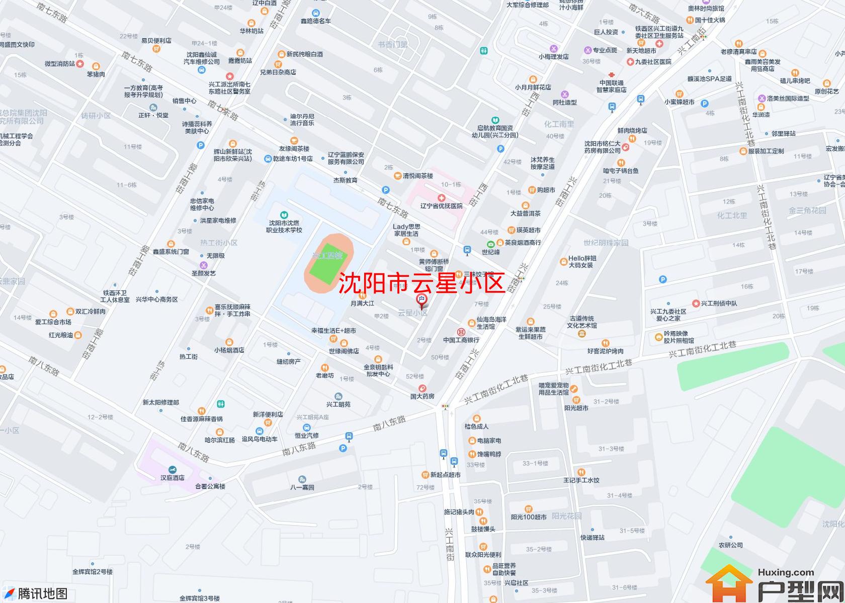 云星小区小区 - 户型网