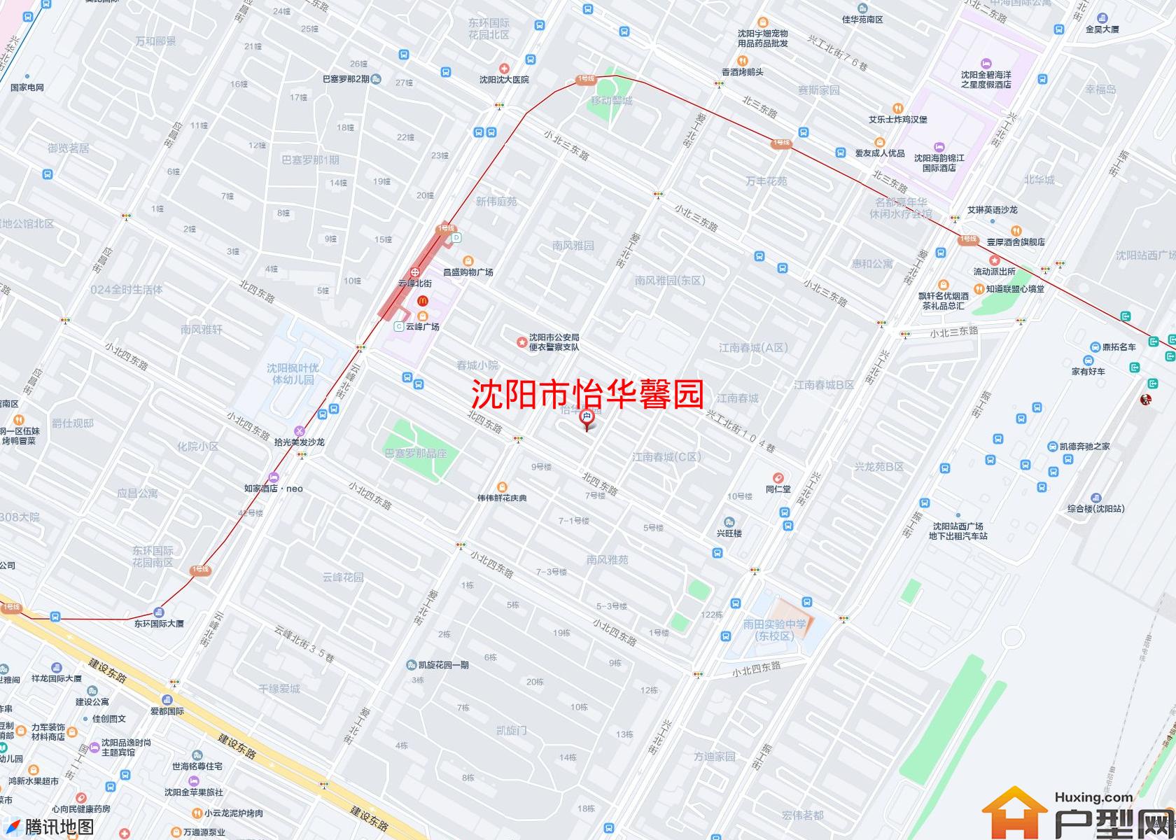 怡华馨园小区 - 户型网 怡华馨园小区 - 户型网