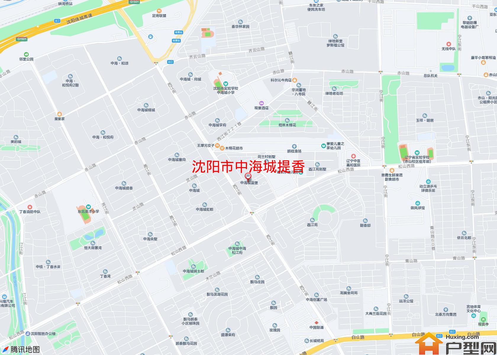 中海城提香小区 - 户型网