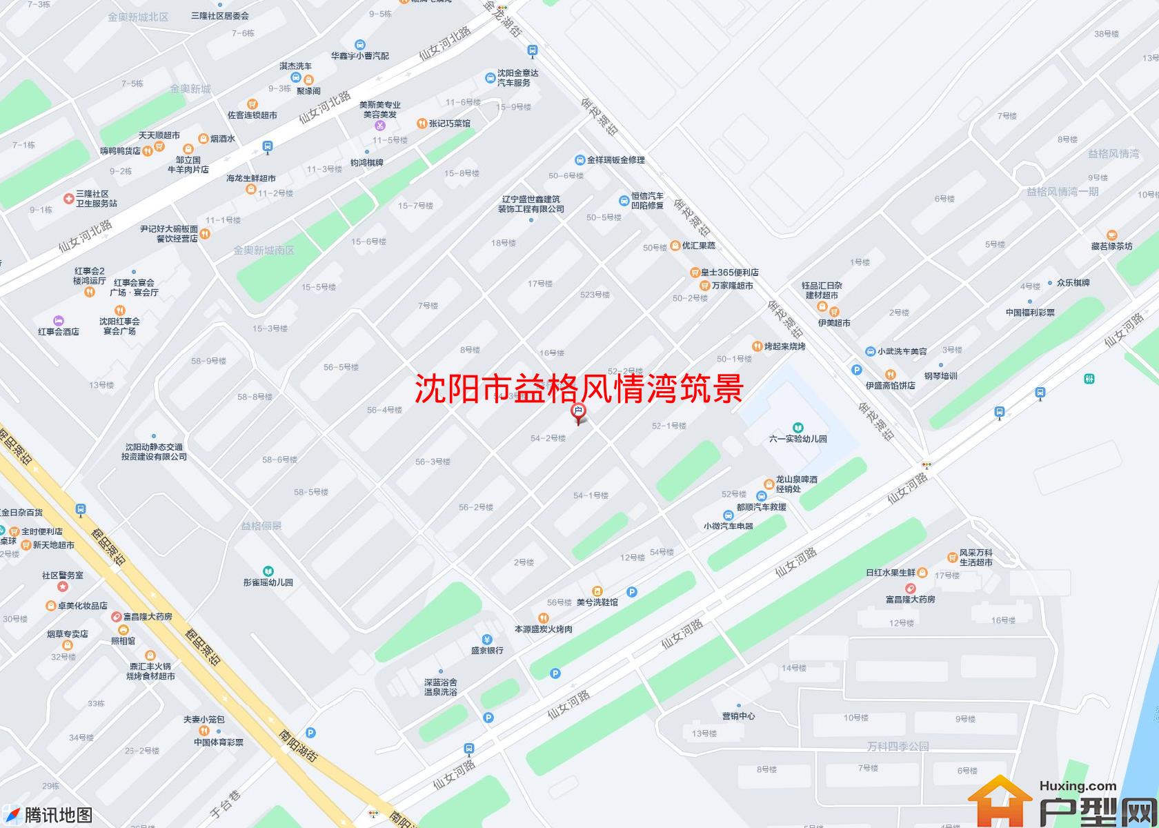 益格风情湾筑景小区 - 户型网 益格风情湾筑景小区 - 户型网