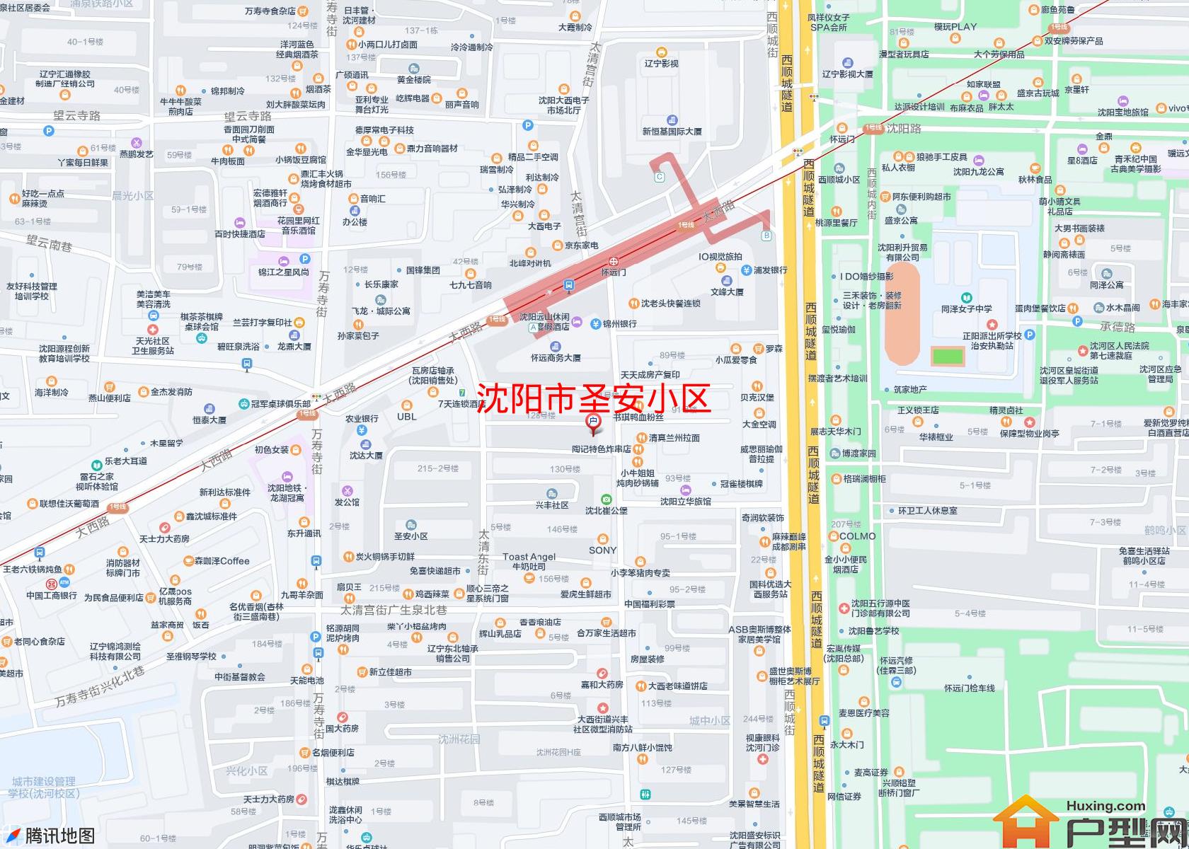 圣安小区小区 - 户型网