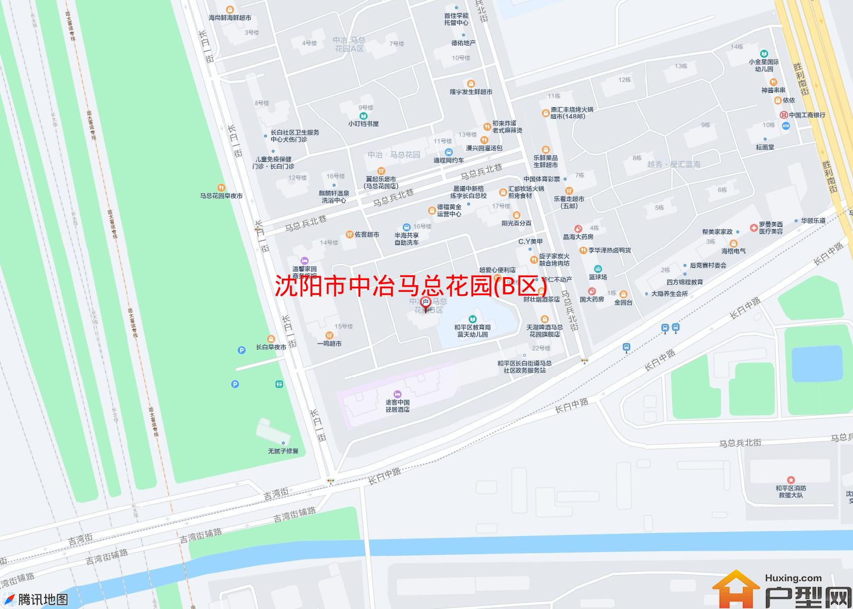中冶马总花园(B区)小区 - 户型网